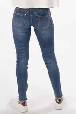 Blue Monkey 5-Pocket-Jeans mit Waschung