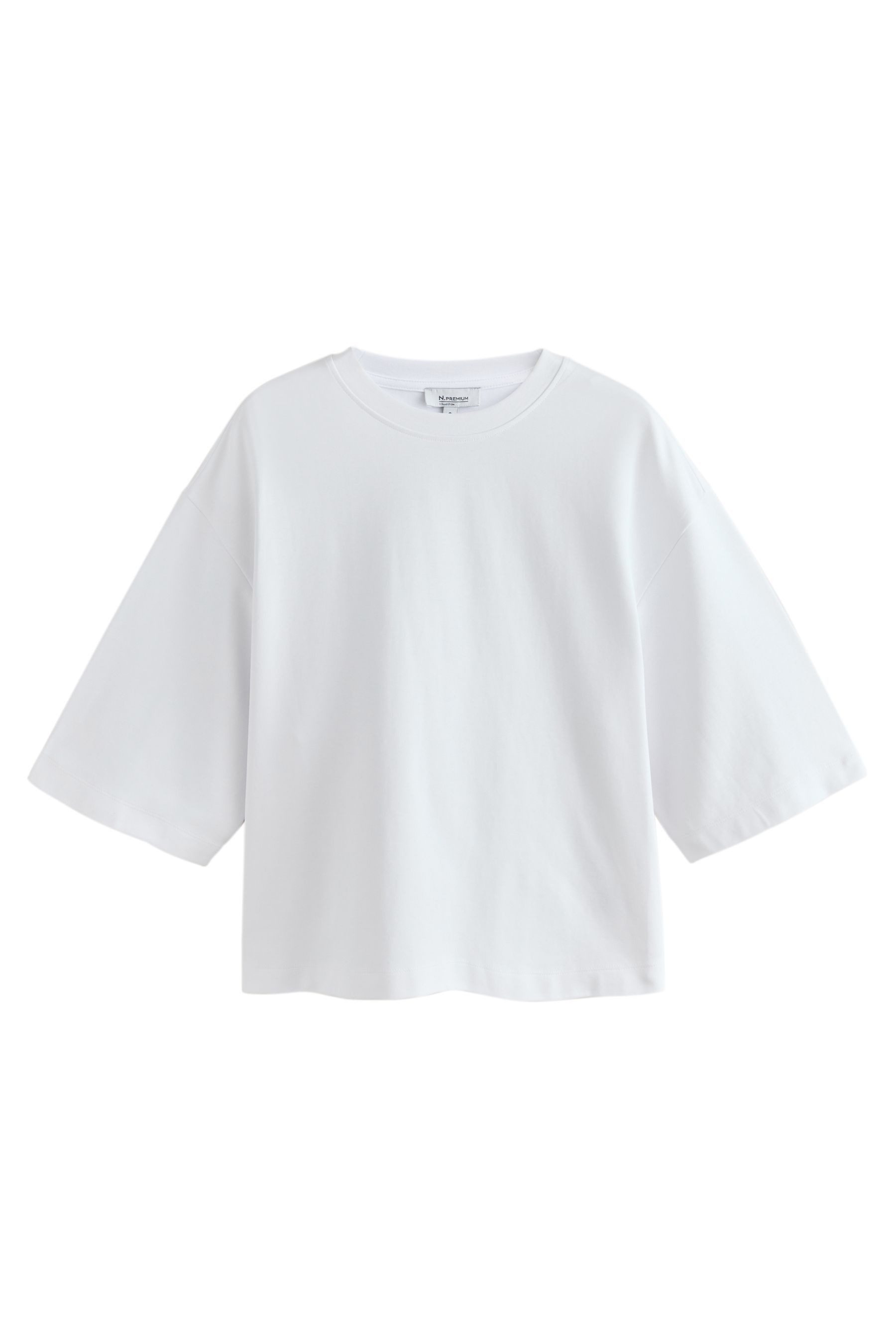 T-Shirt N. Premium Kurzarm-T-Shirt mit Rundhalsausschnitt
