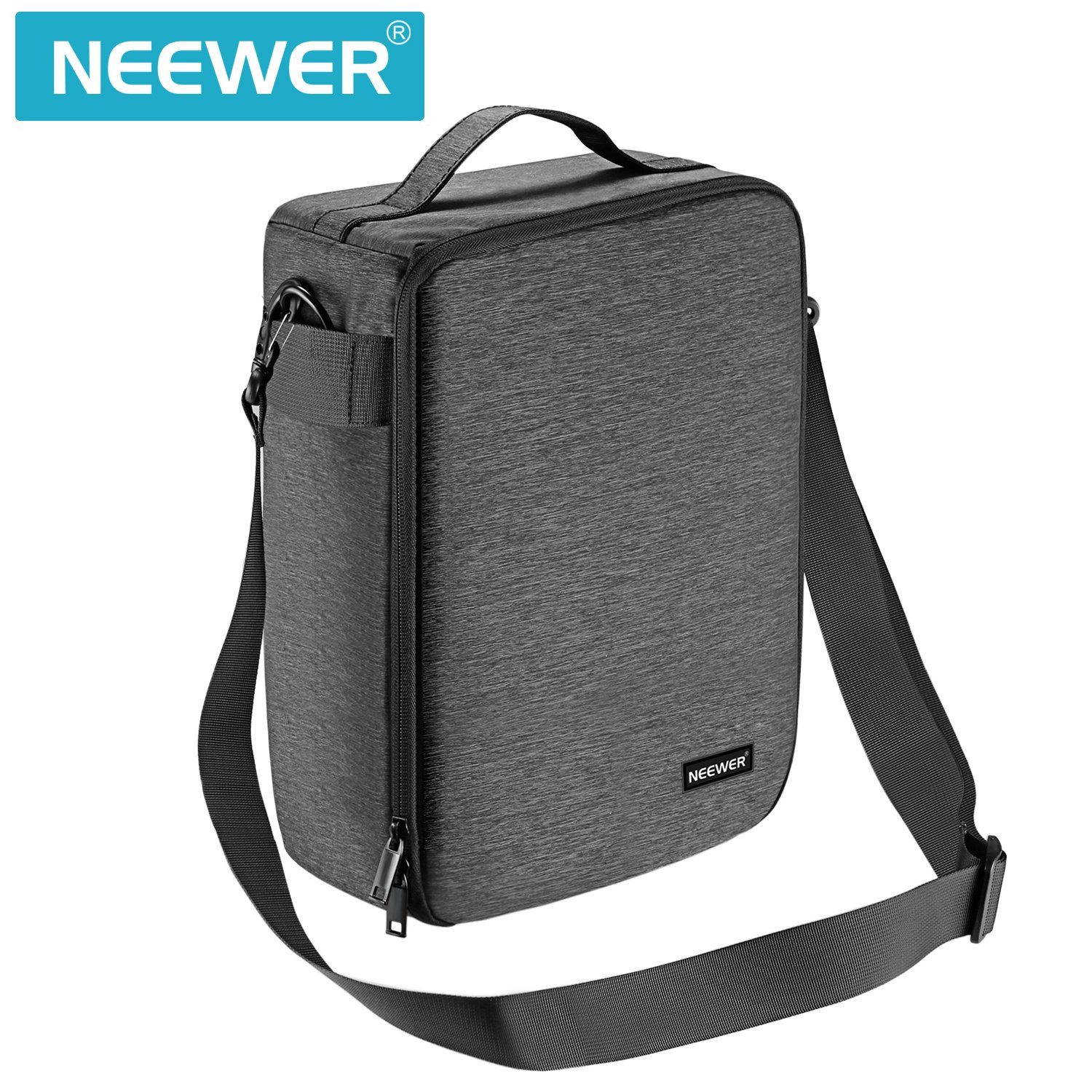 Neewer Kameratasche NW140S Transporttasche für Objektiv und Kamera, wasserdicht (Packung), 22 x 15 x 32cm, Tasche für Canon Nikon Sony DSLR 4 Linsen