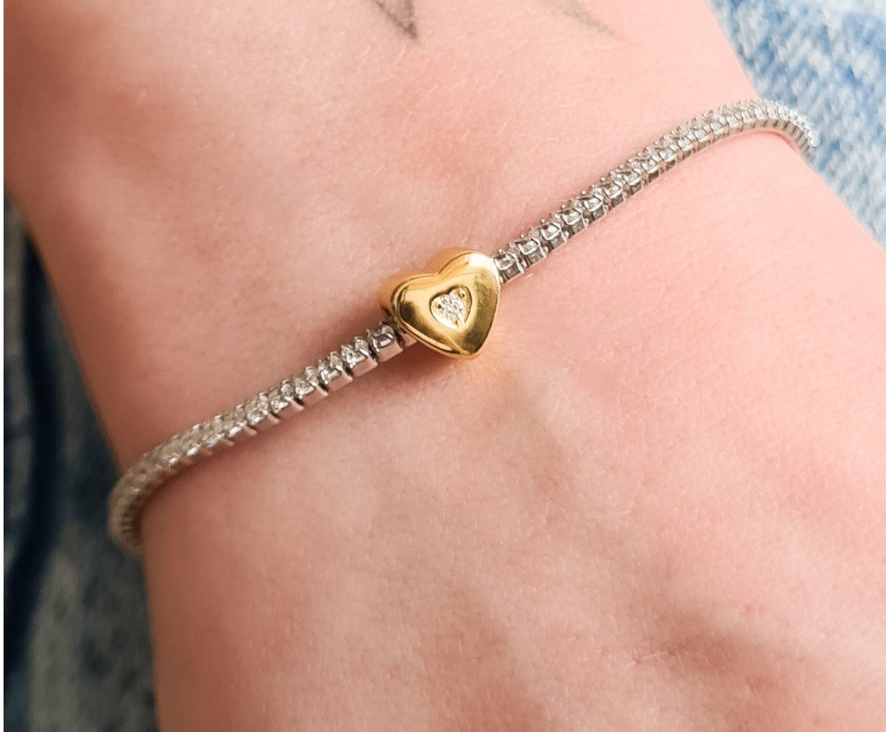 NAHLE Silberarmband Armband Herz Damen Silber günstig online kaufen