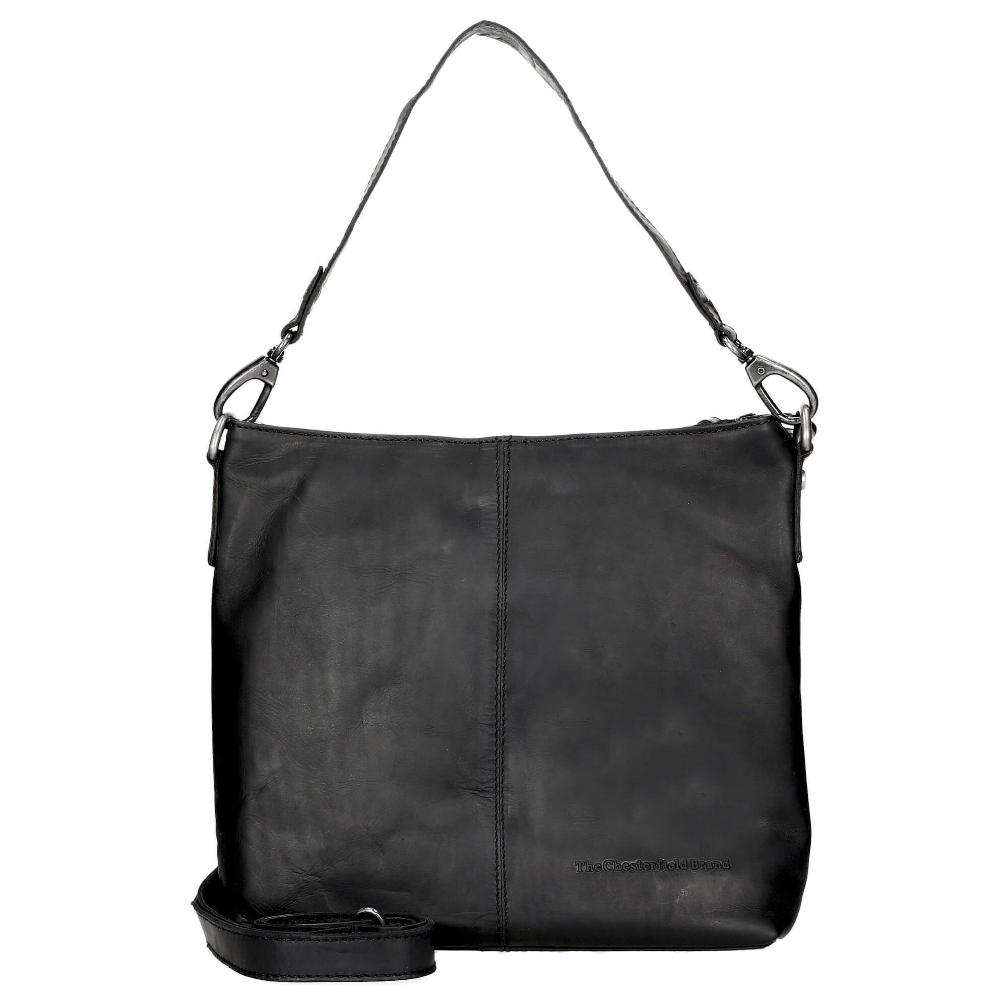 The Chesterfield Brand Handtasche Jen - Schultertasche Leder 25 cm (1-tlg) black