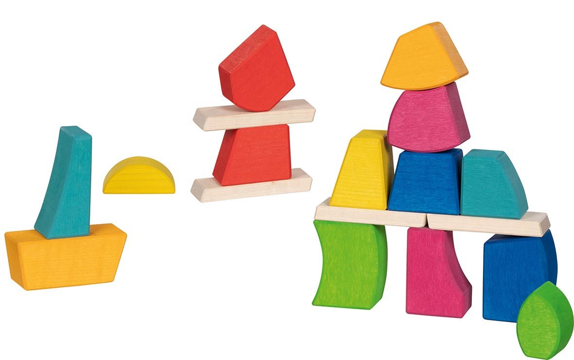 goki goki evolution Bausteine Creo Holzbaukasten