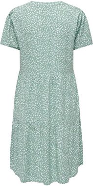 ONLY Sommerkleid ONLZALLY LIFE S/S THEA DRESS NOOS PTM mit Stufen Volant