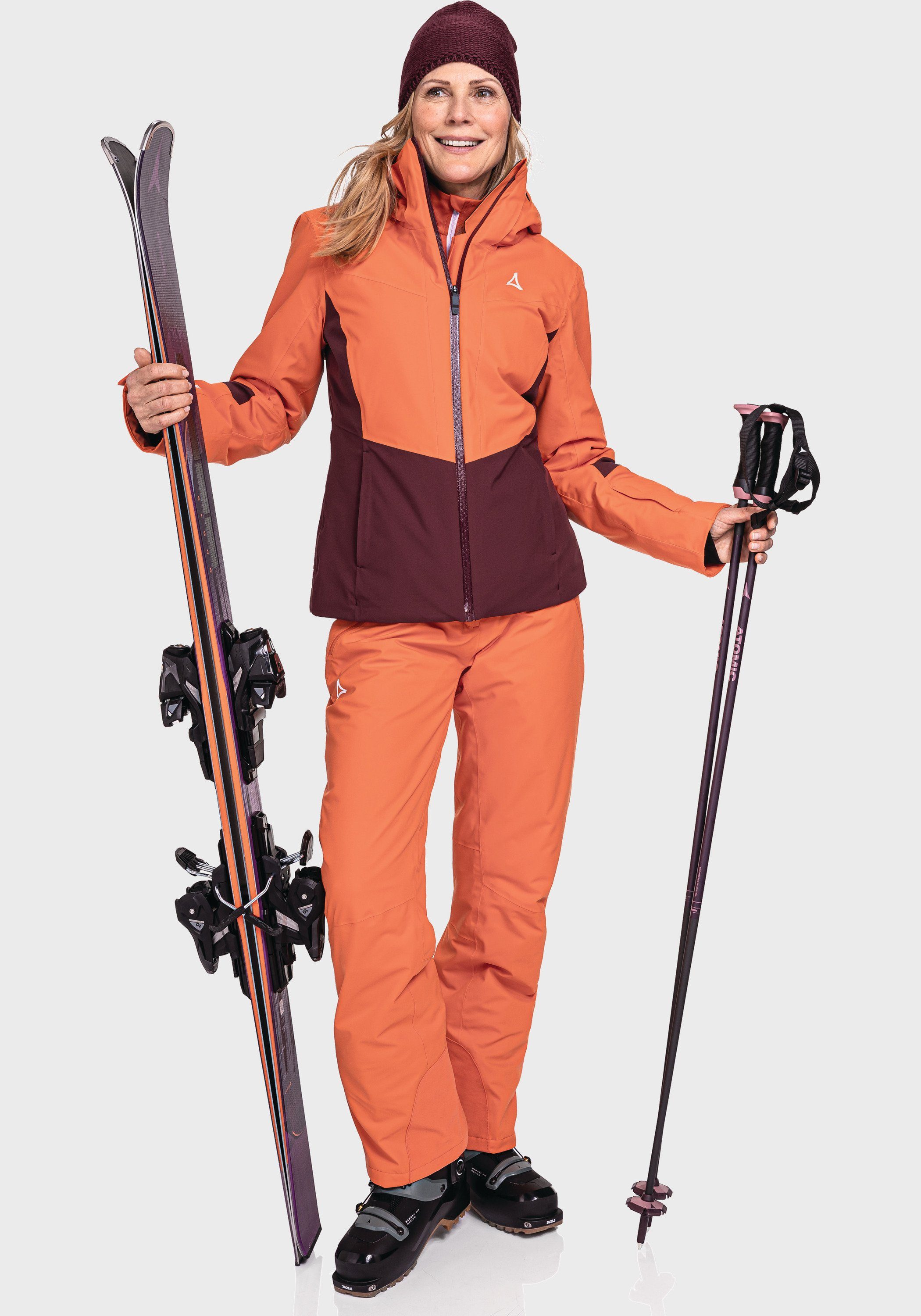 Jacket Outdoorjacke L Kanzelwand Ski orange Schöffel