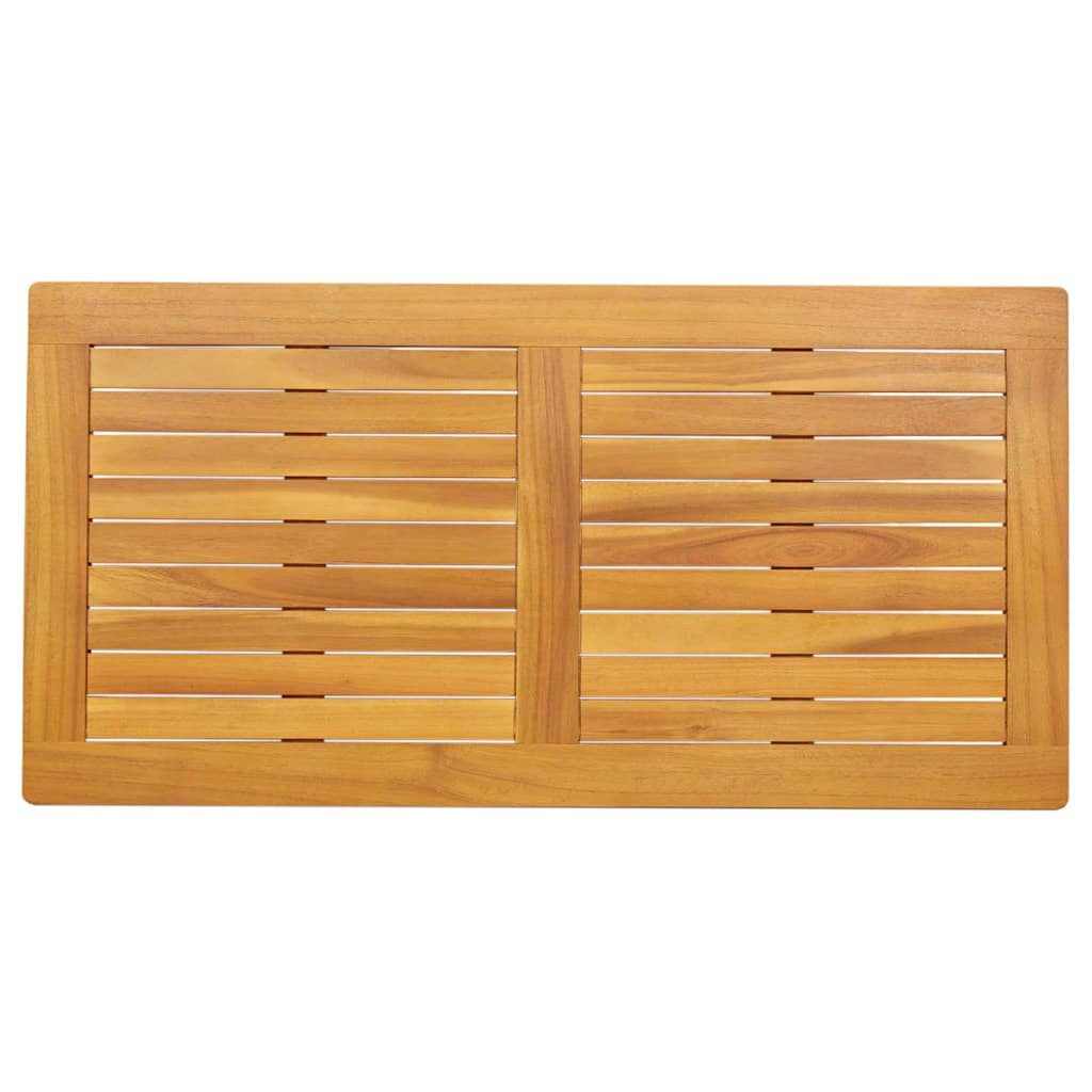 vidaXL Tischplatte Tischplatte Öl-Natur 100 x 50 x 2 cm Massivholz (1 St)