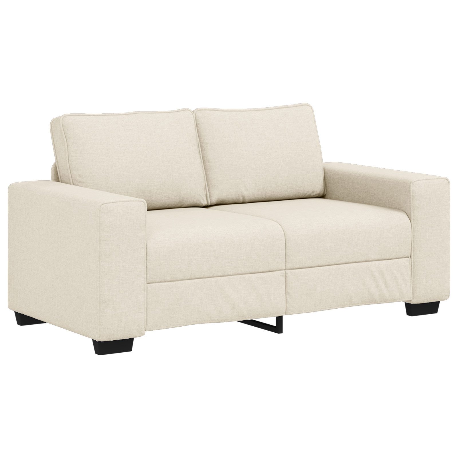 vidaXL Sofa 2-Sitzer-Sofa 120 cm Leinen günstig online kaufen