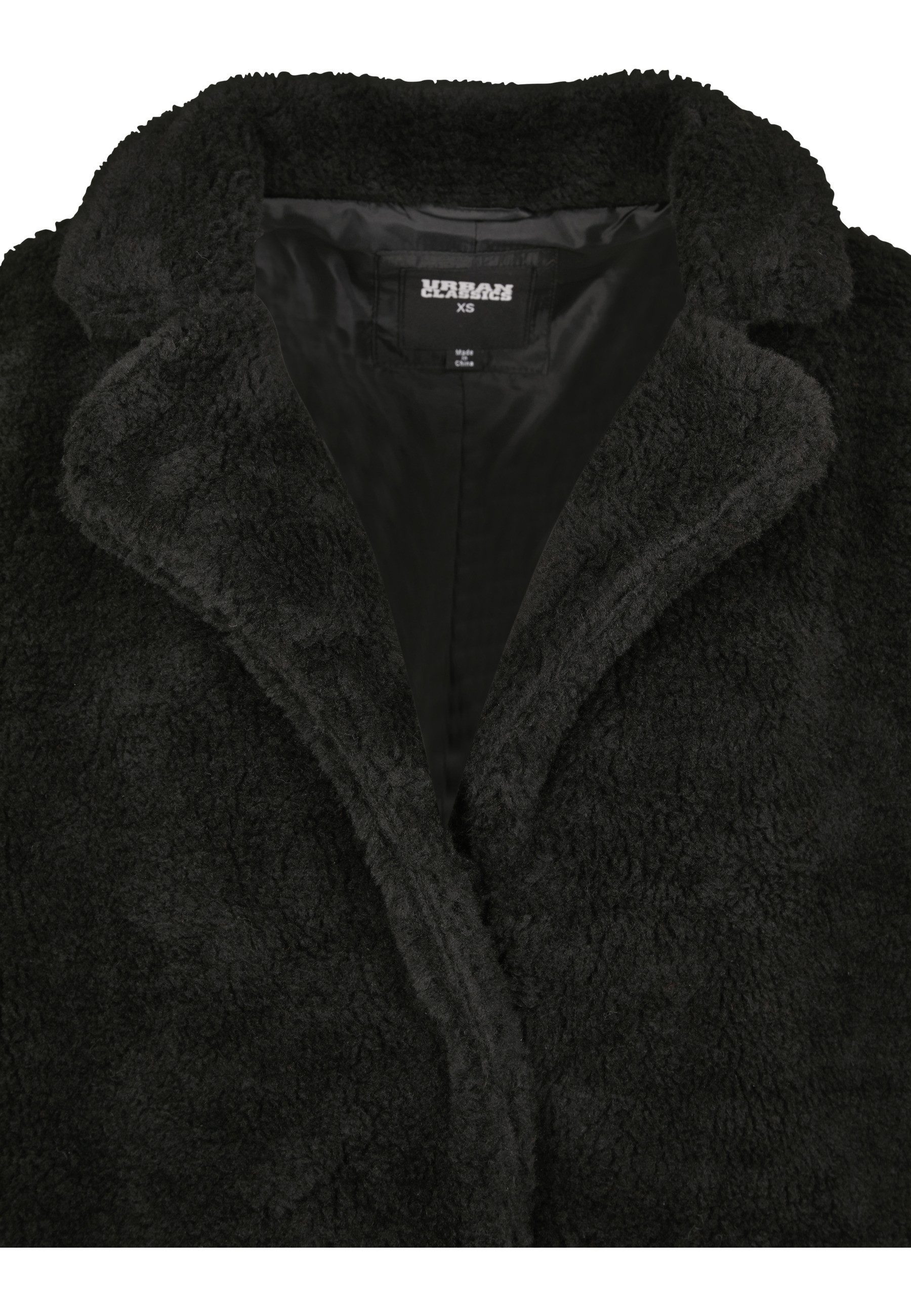 URBAN CLASSICS Cabanjacke Urban Classics Ladies Oversized Sherpa Coat (1-St)
