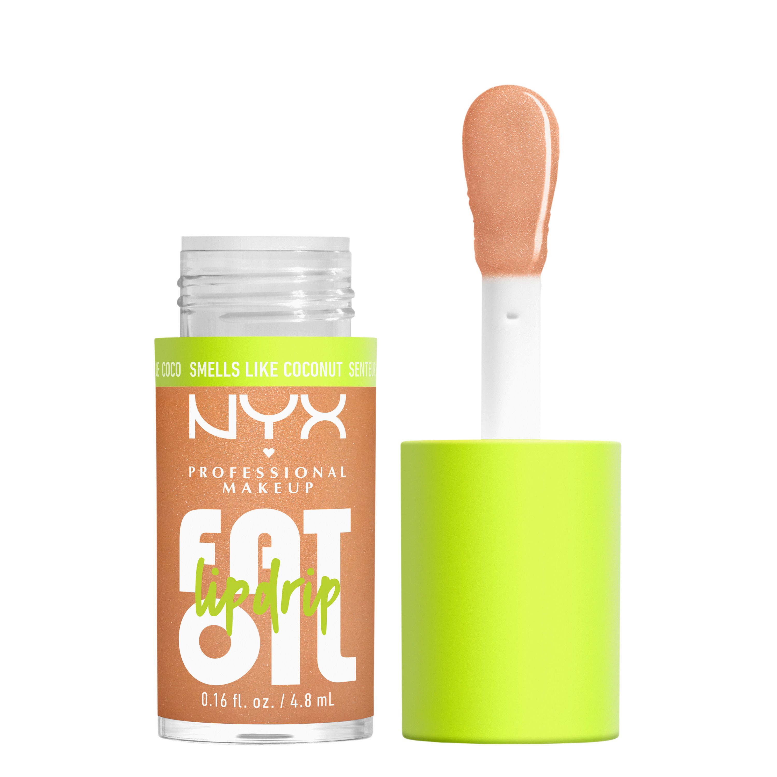 NYX PROFESSIONAL MAKEUP Lipgloss FAT OIL LIP DRIP, mit intensiv-schimmerndem Finish, individuell aufbaubare Farbe