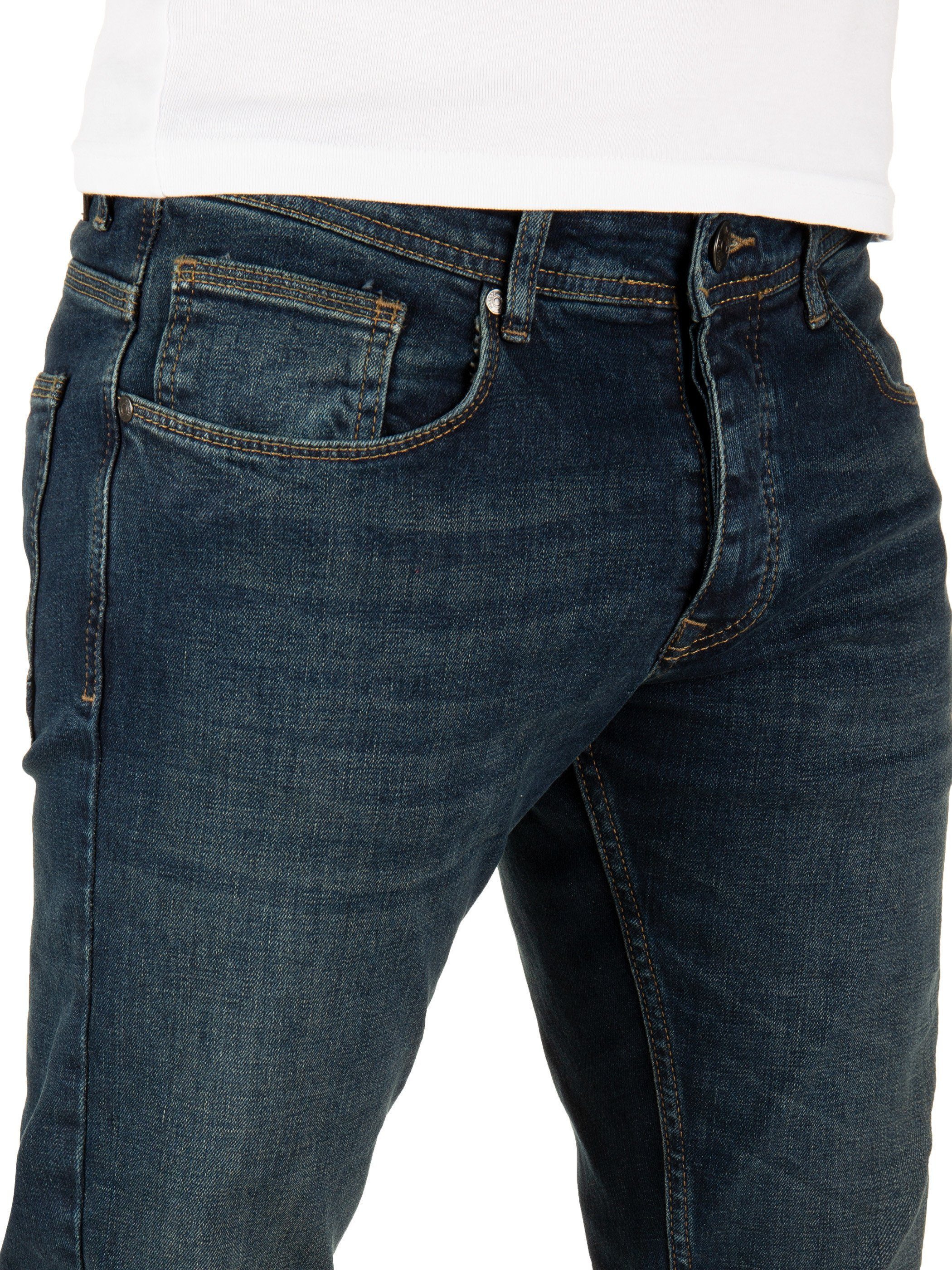 Yazubi Slim-fit-Jeans Edvin Jeans denim (dark 194118) Blau