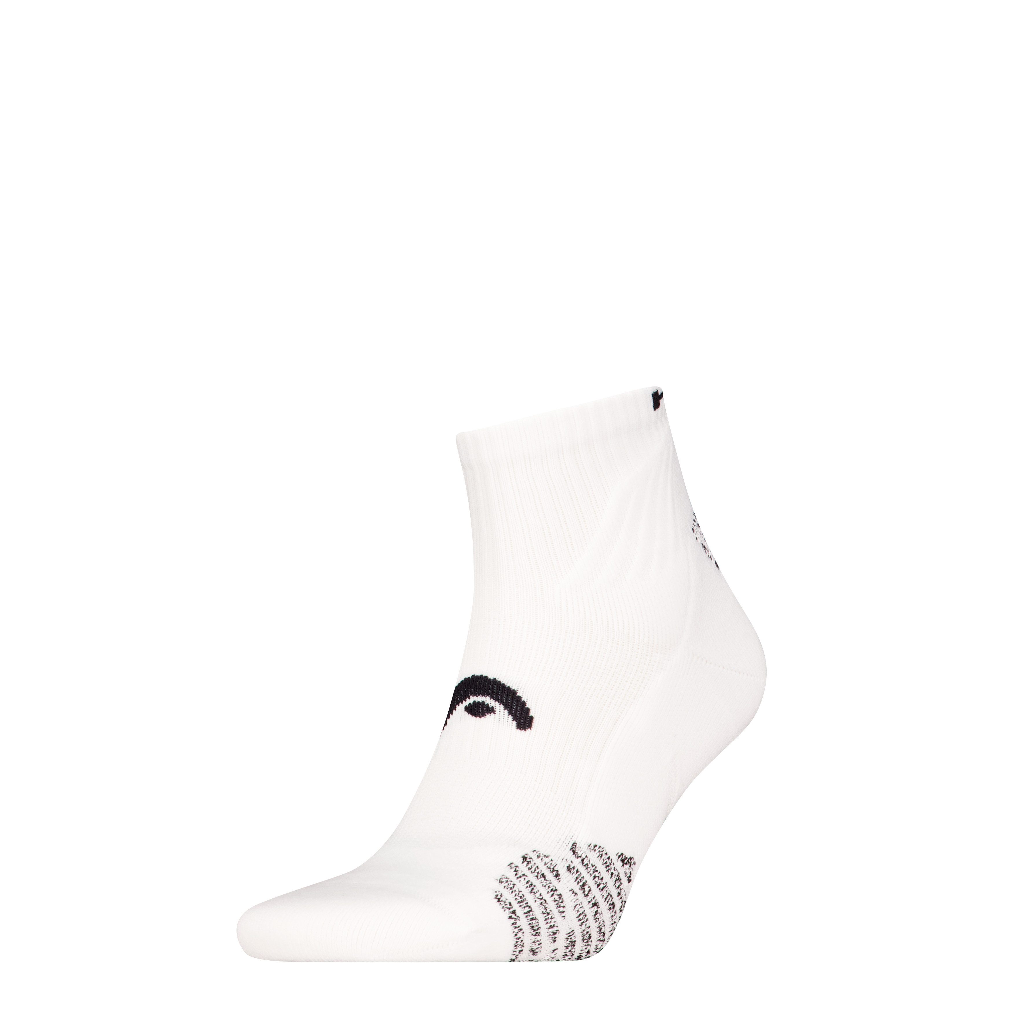 Head Kurzsocken HEAD PADEL QUARTER 1P (1-Paar) mit atmungsaktivem Stoffeinsatz