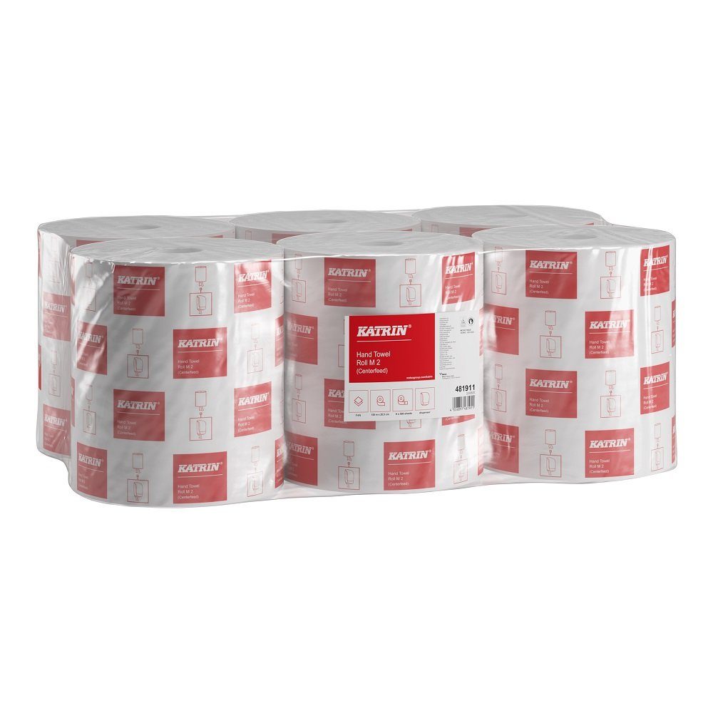 KATRIN Papierhandtuch KATRIN® 481911 Centerfeed Handtuch-Mehrzweckrolle