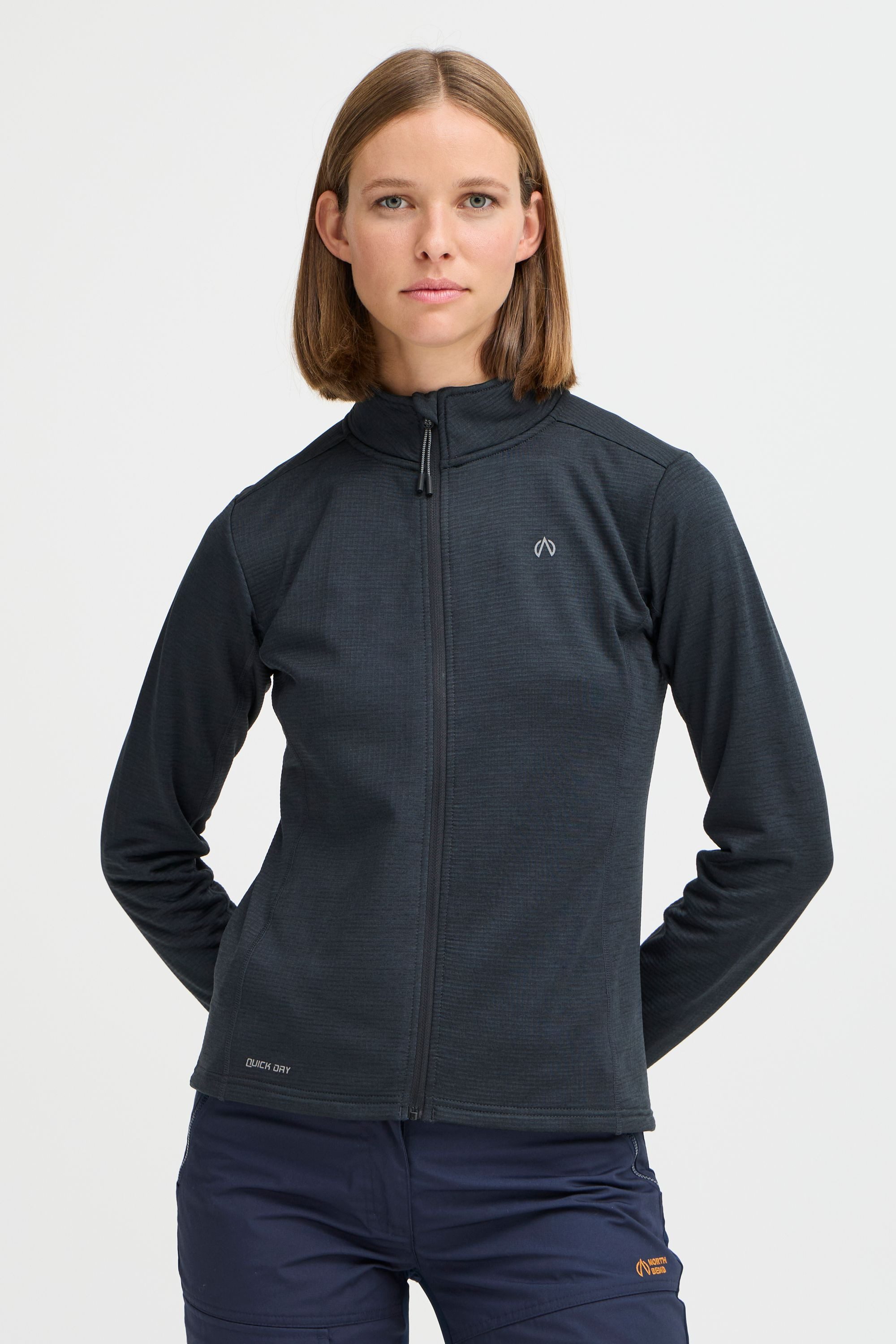 North Bend Funktionsjacke NBKaja W Sportliche Funktionsjacke mit Stehkragen