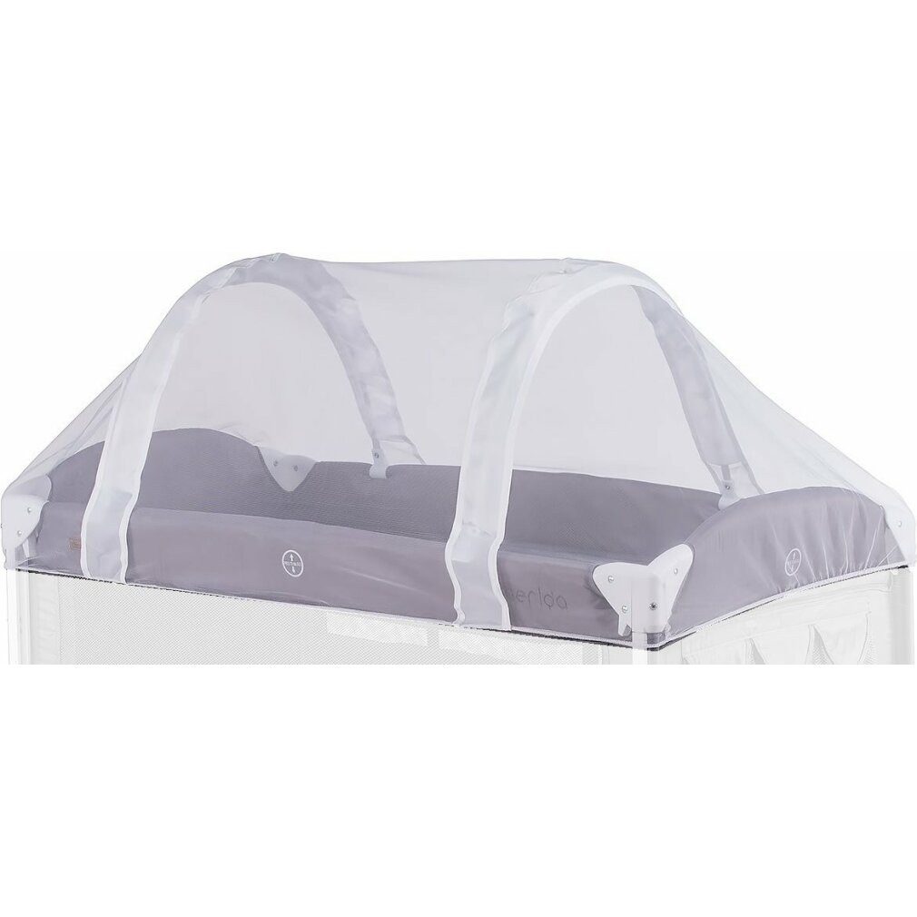 Chipolino Baby-Reisebett Moskitonetz für faltbare Reisebetten 120x60 cm weiß