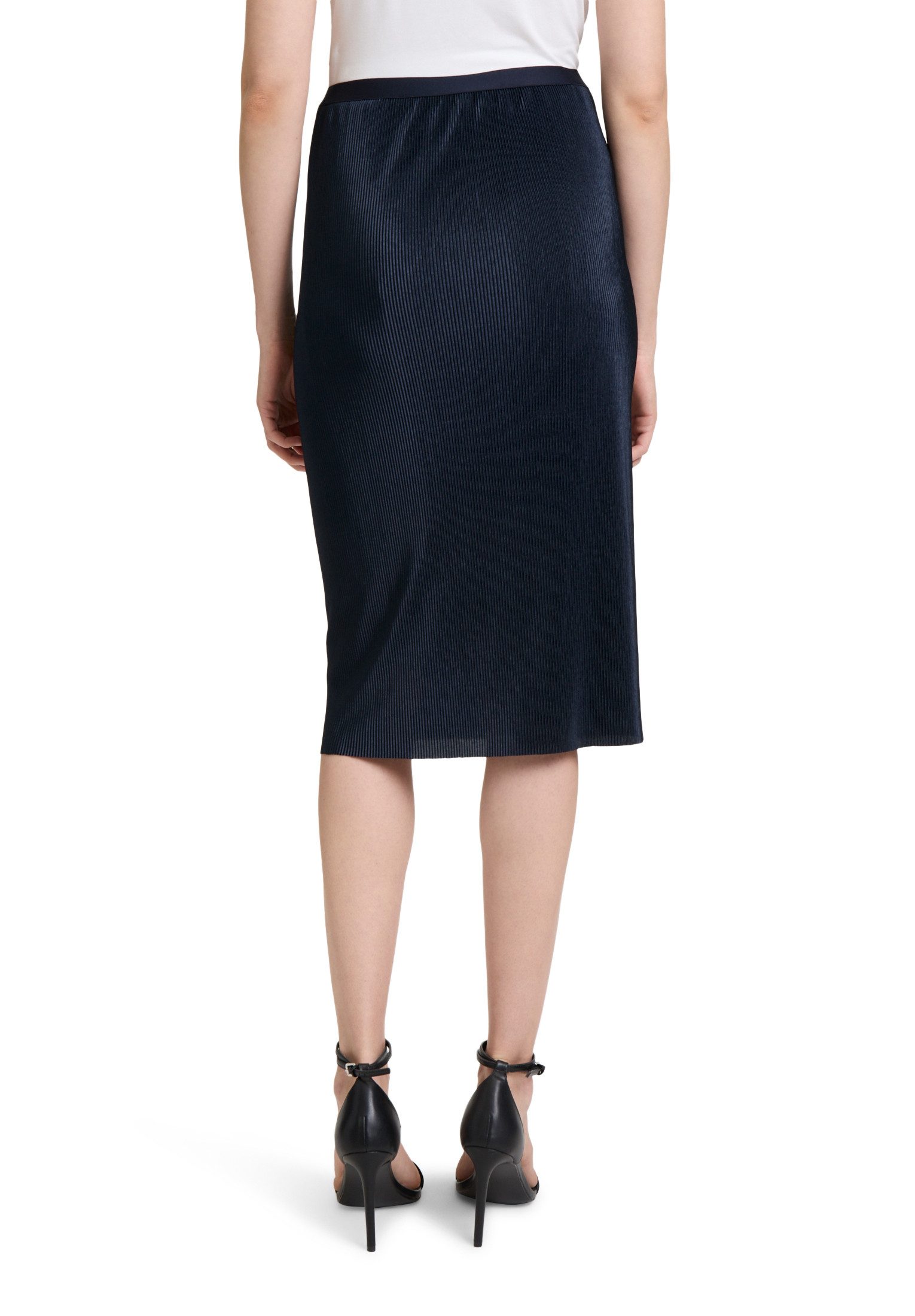 Betty&Co Midirock Damen mit Plissee Plissee