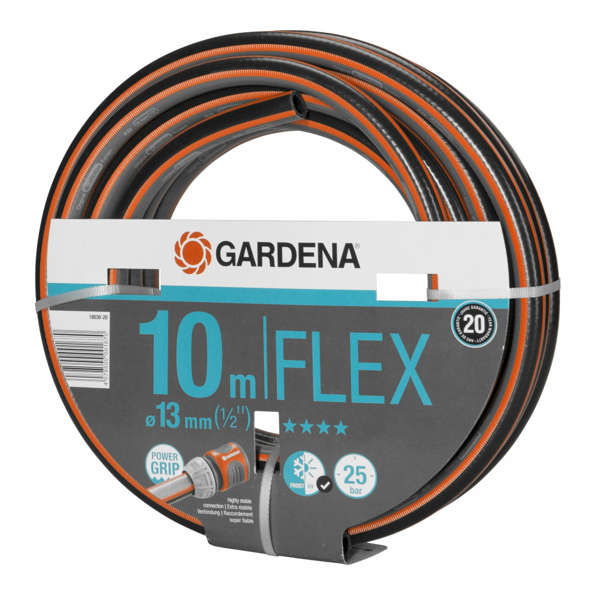 GARDENA Gartenschlauch GARDENA Comfort FLEX Schlauch 9x9 13 mm (1/2), 10 m o. A