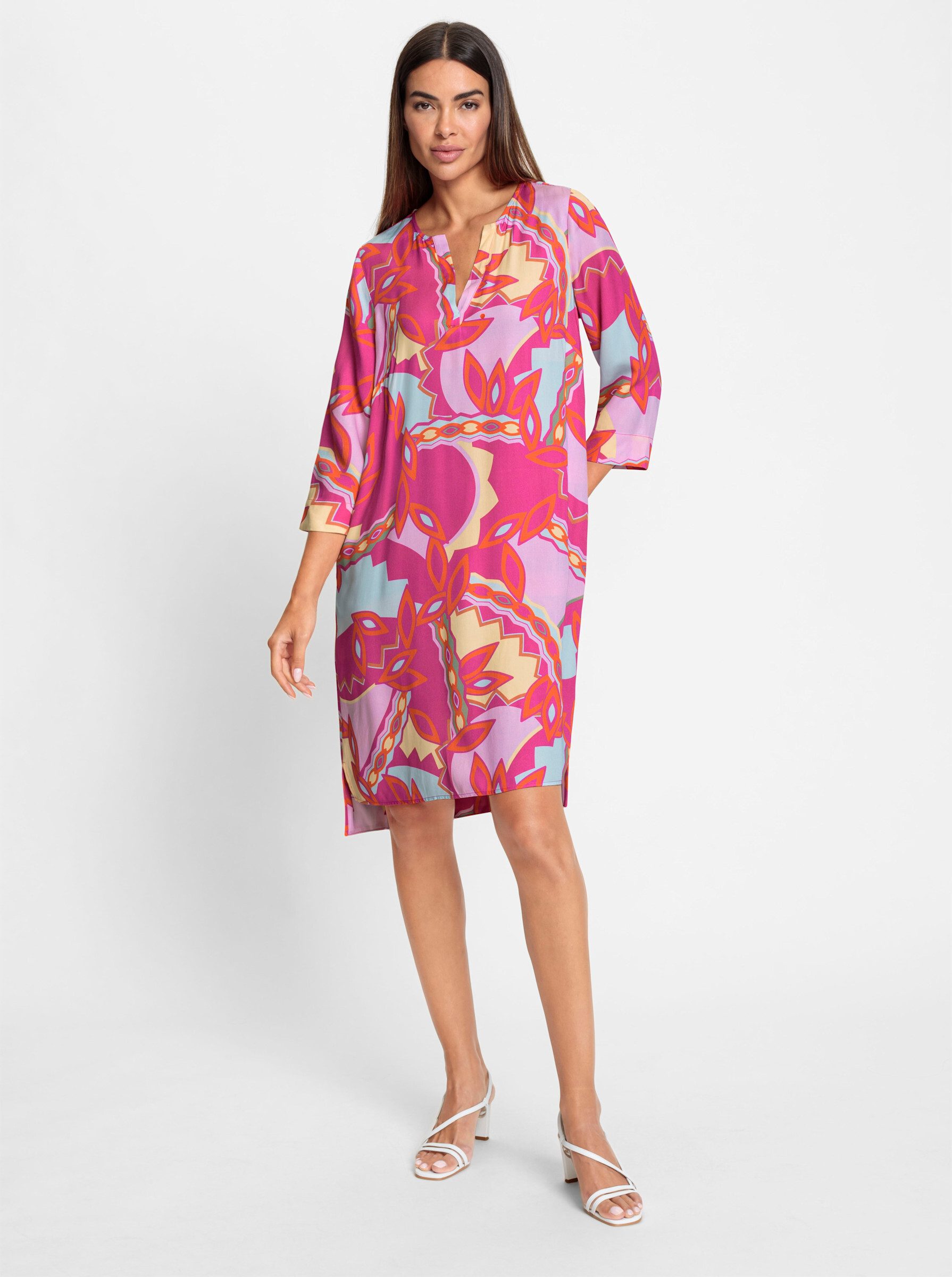 heine Etuikleid Druckkleid . günstig online kaufen