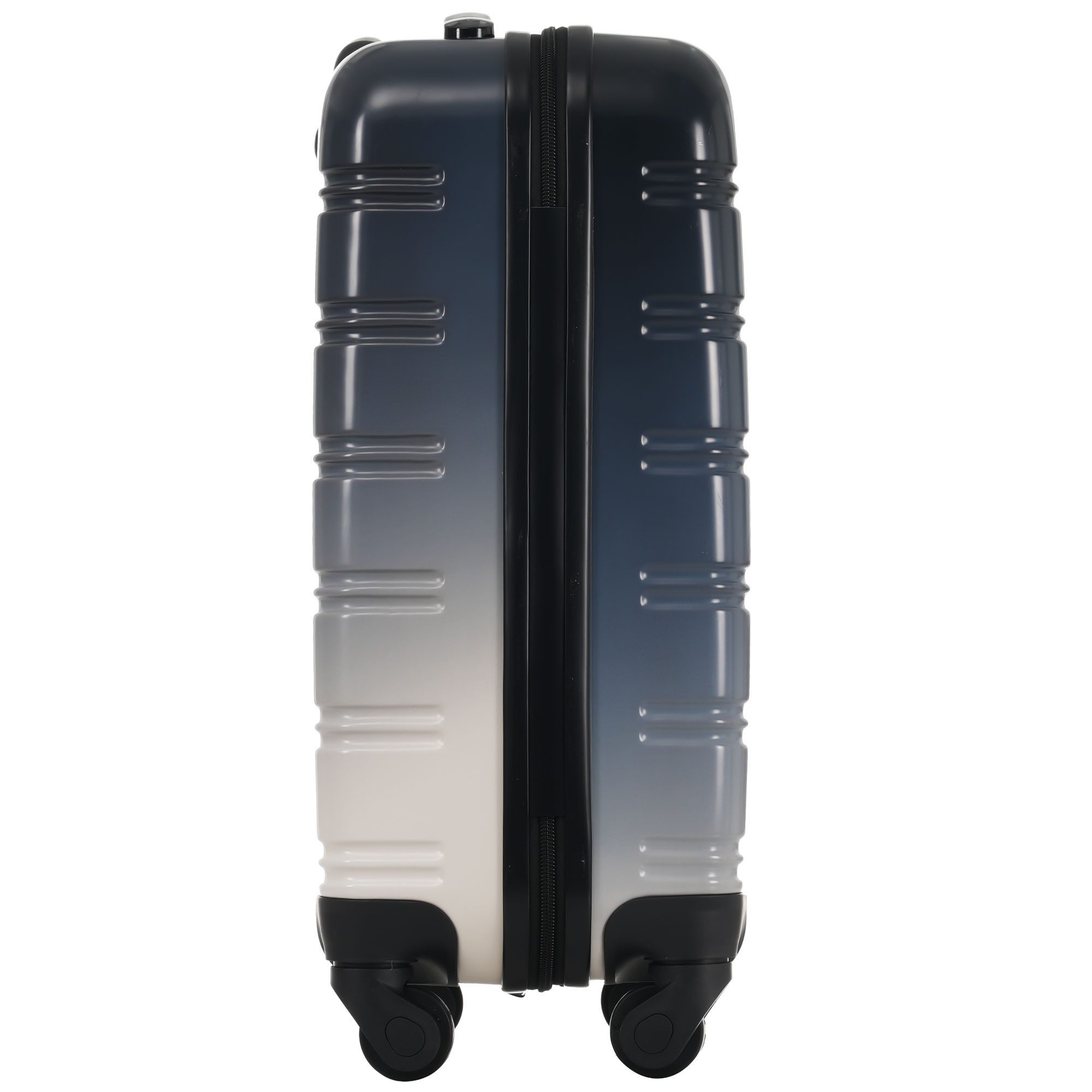 OKWISH Hartschalen-Trolley Leise 360°-Räder, 4 Rollen, aus ABS-Material, mit Zahlenschloss, Farbverlauf