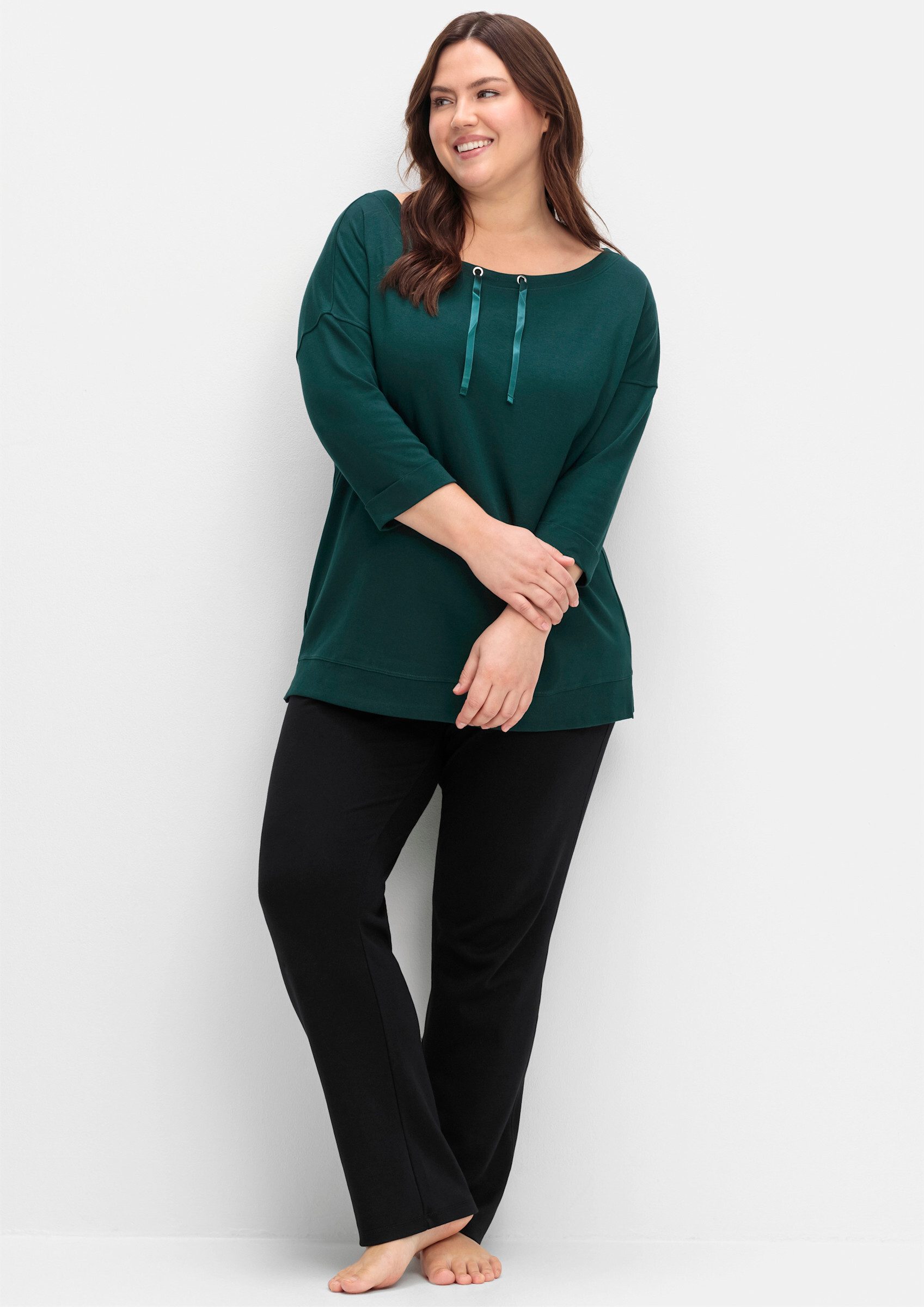 Sheego Sweater Oversize-Shirt günstig online kaufen