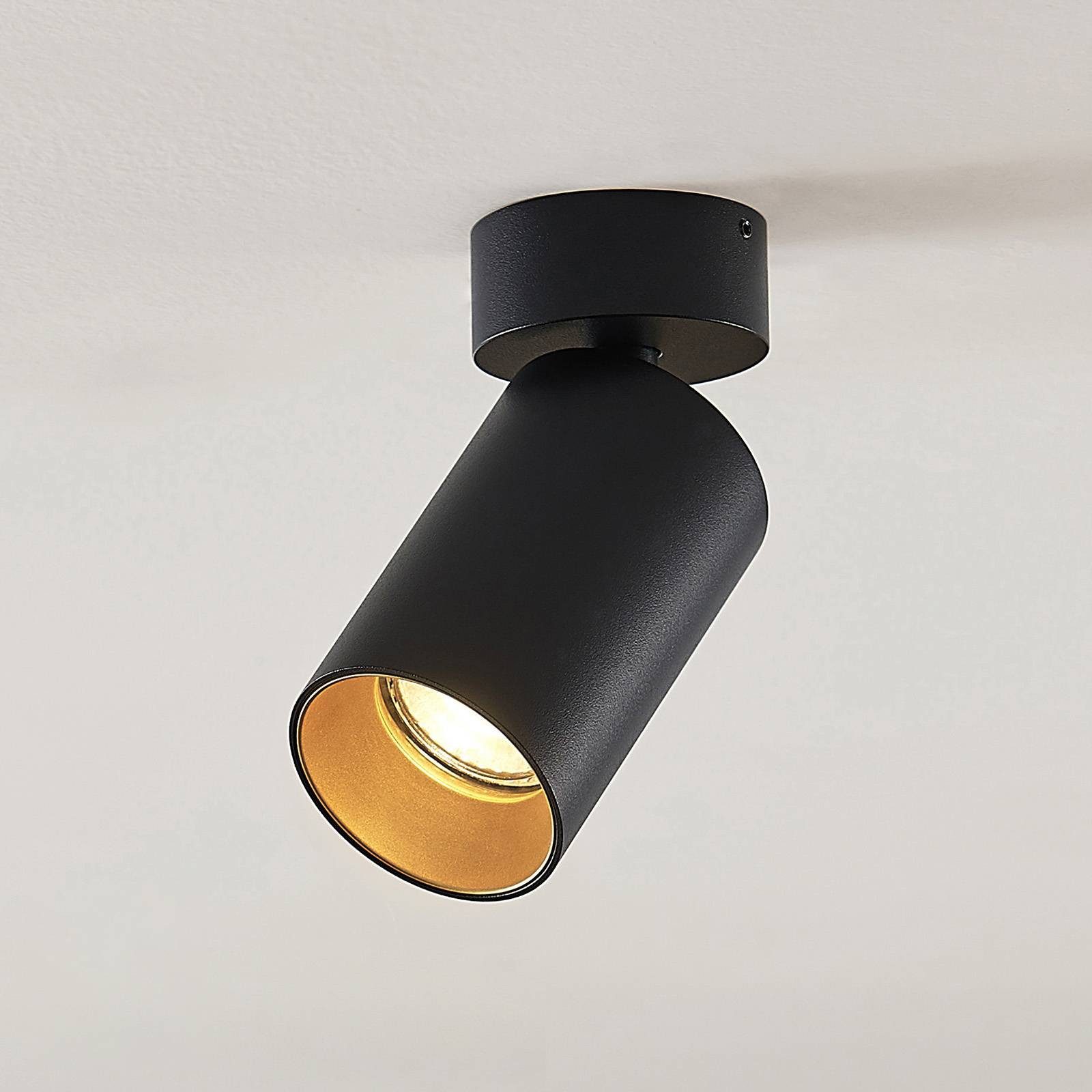 Arcchio Deckenstrahler Brinja, Metall, Schwarz IP20, 1 x 8 W LED