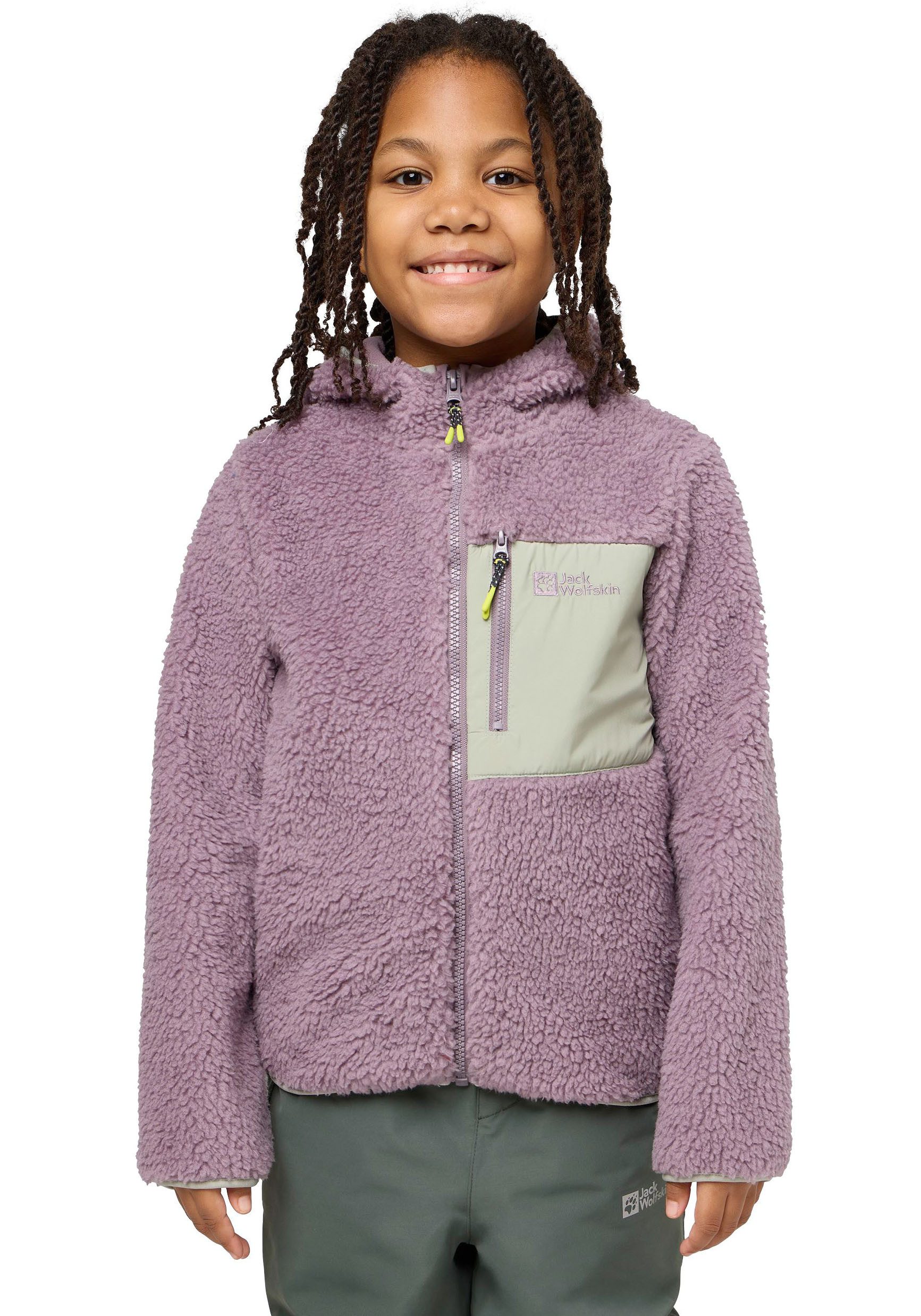 Fleecejacke ICE CURL HOOD JACKET K