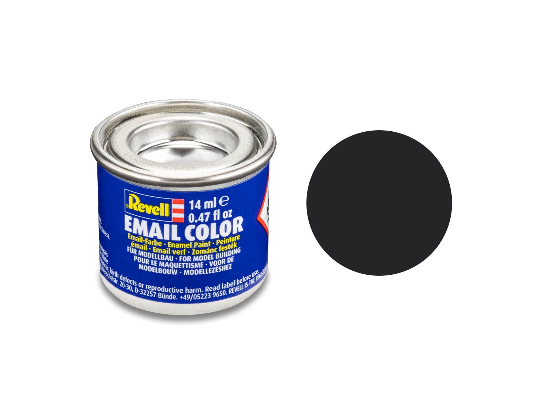 Revell® Modellbausatz Revell 32106 teerschwarz, matt RAL 9021 14 ml-Dose