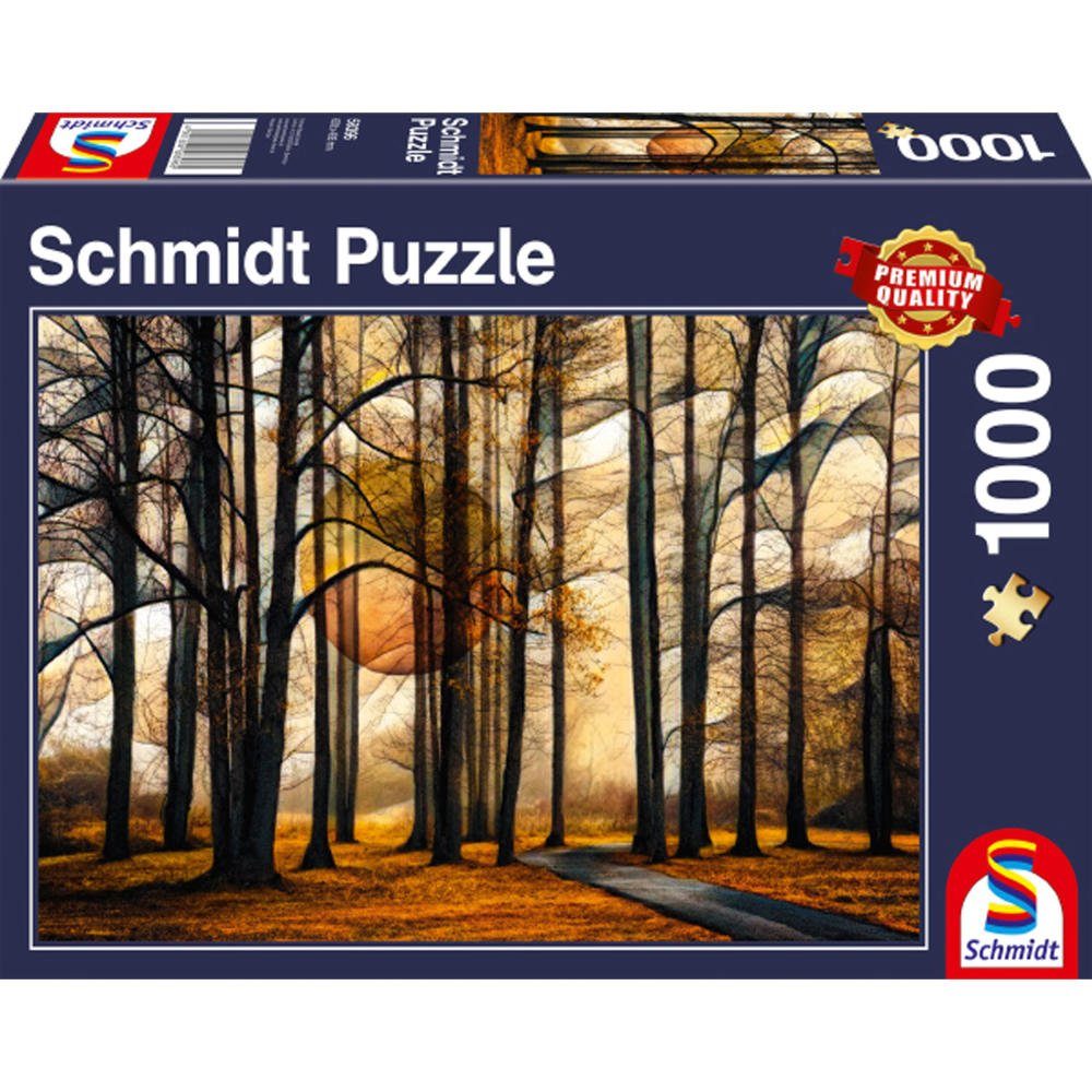 Schmidt Spiele Puzzle Magischer Wald, 1000 Puzzleteile