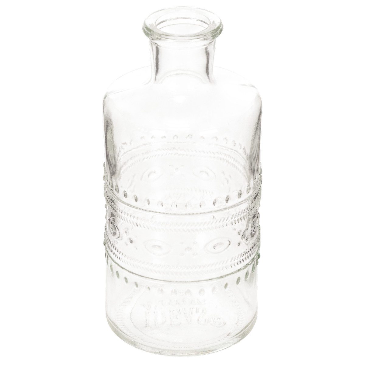 Florists Products Tischvase Elegante Glasvase mit Muster für kreative Dekorationen, 6 Stück