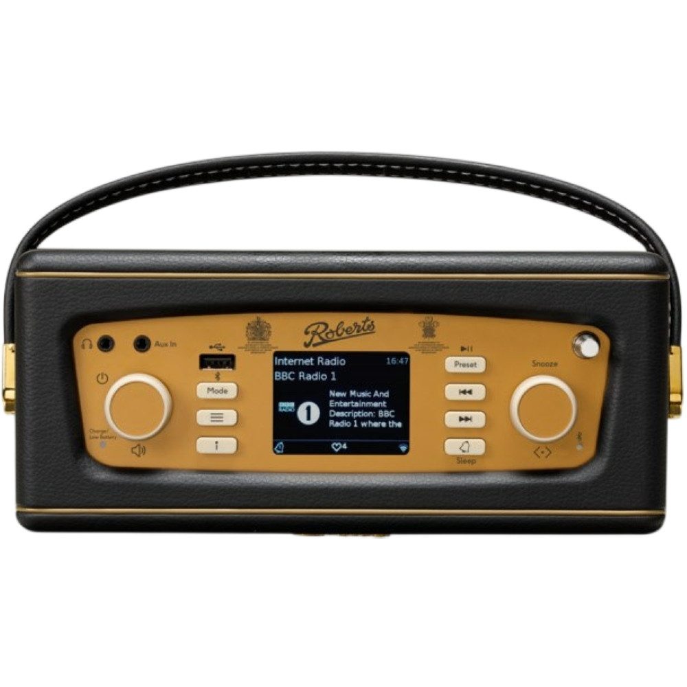 ROBERTS Revival iStream 3L DAB+ - Internetradio - schwarz Internet-Radio