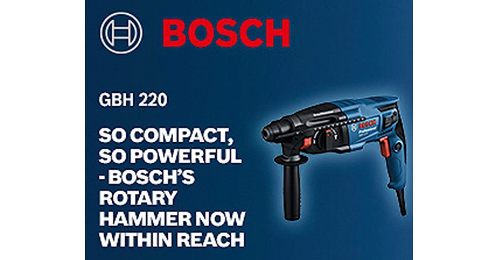 Bosch Professional Bohrhammer »mit SDS plus GBH 2-21« ohne Akku und Ladegerät, der kompakter und kraftvoller Bohrhammer der Einstiegsklasse