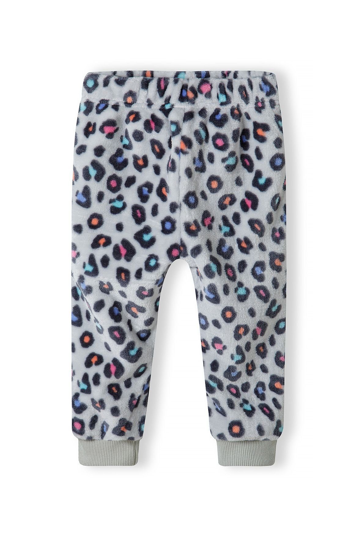 Pyjama Grau MINOTI Teddyfleece aus (12m-8y)