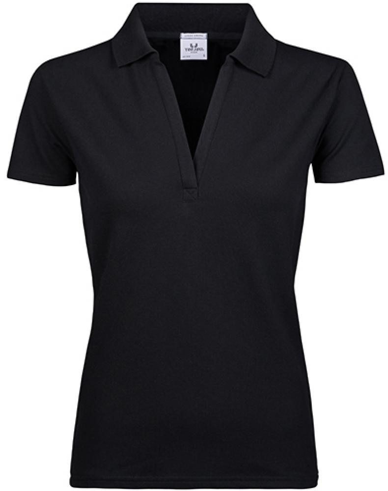 Tee Jays Poloshirt Damen Polo Womens Luxury Stretch V-Neck Polo