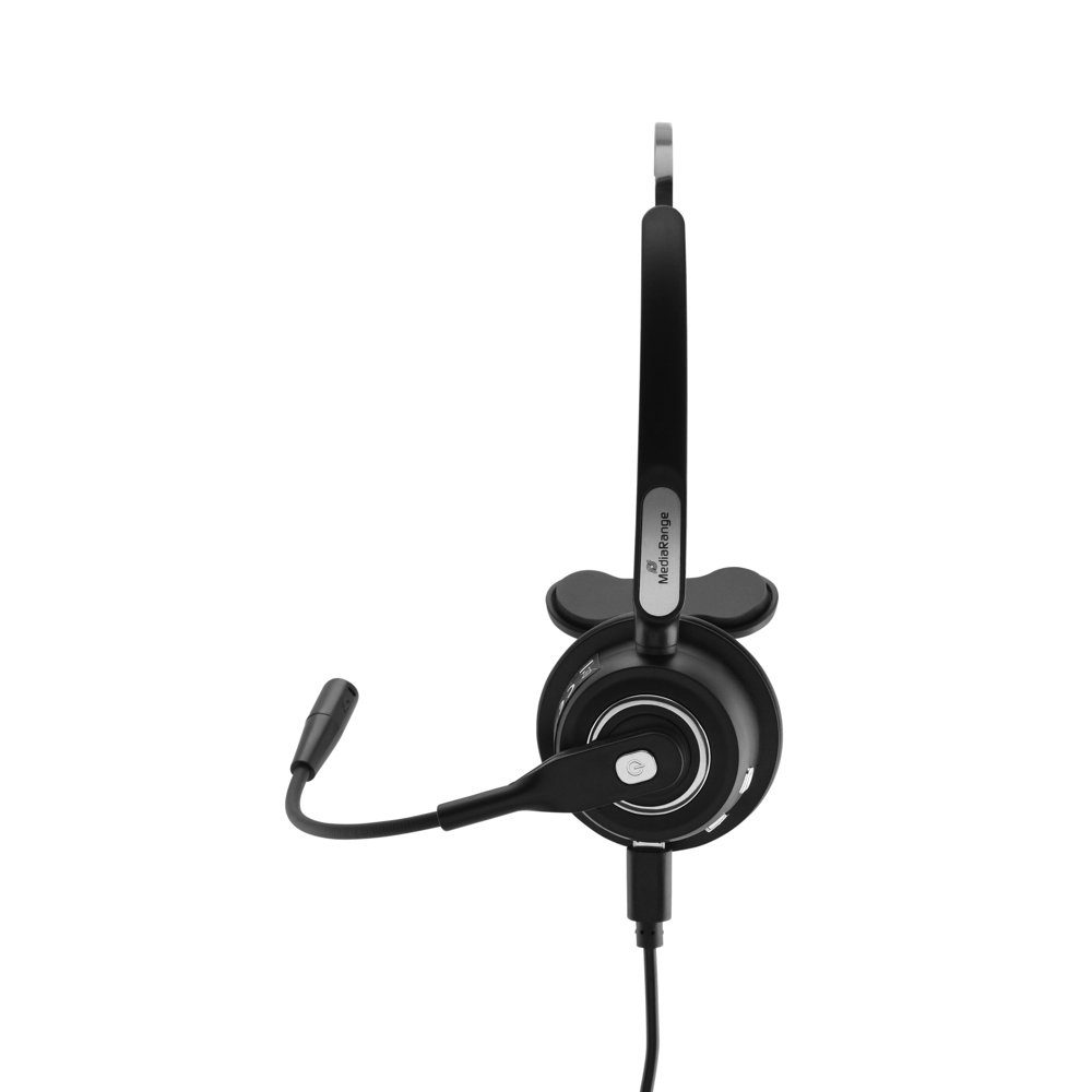 Mediarange Mediarange Bluetooth Mono Headset Mikrofon schwarz Headset MROS305 mit