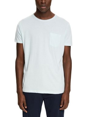 edc by Esprit T-Shirt Recycelt: meliertes Jersey-T-Shirt (1-tlg)