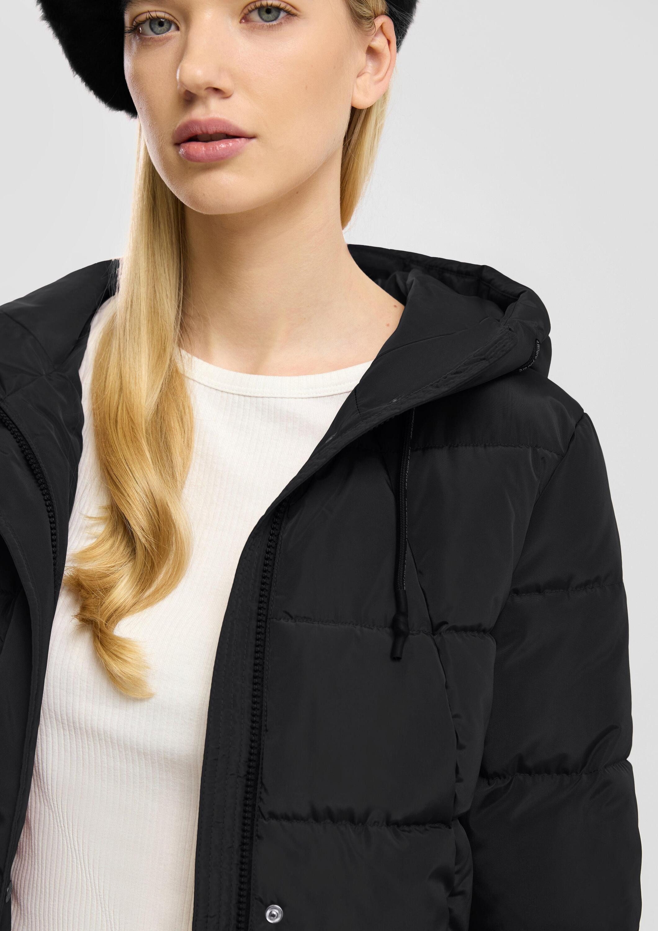 QS Winterjacke Outdoor-Jacke Wattierte Steppjacke