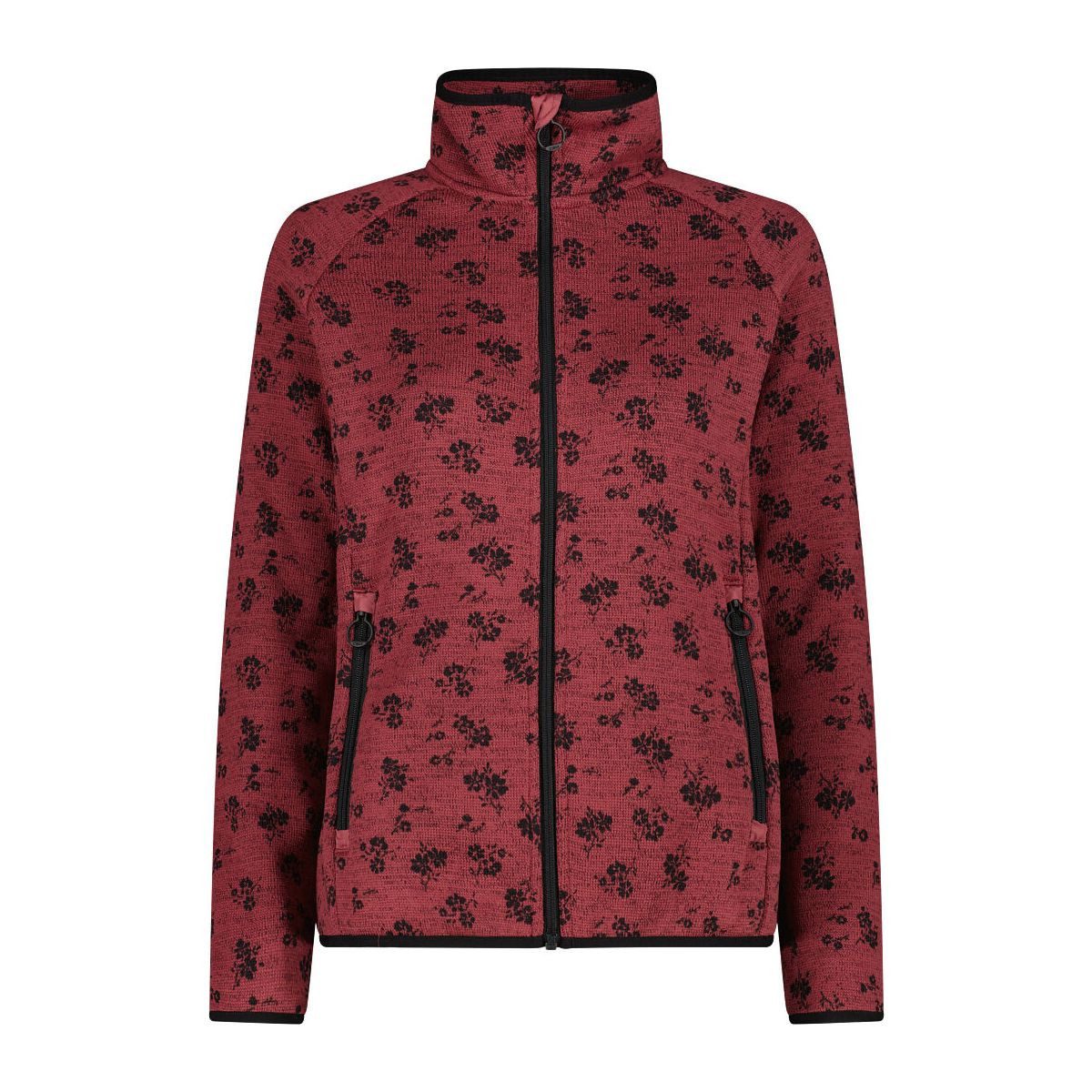 CMP Fleecejacke Woman Fleece Jacket Moderne Damen-Fleecejacke mit Print-Design, ideal für Freizeit und