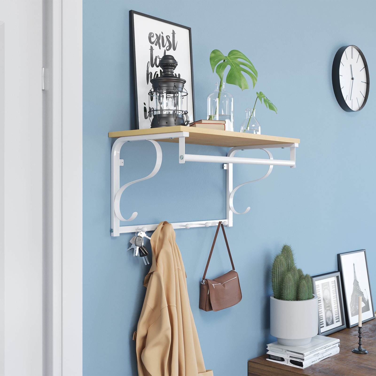 Best for Home Kleiderhaken Wandgarderobe mit günstig online kaufen