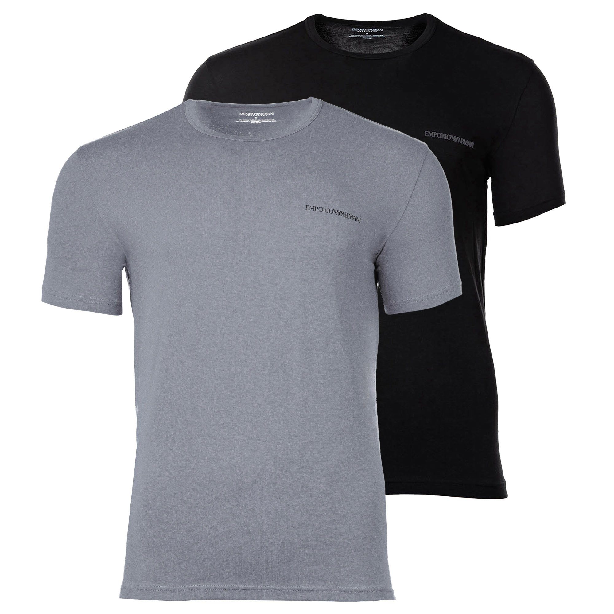 Emporio Armani T-Shirt Herren T-Shirt 2er Pack Baumwolle CORE LOGOBAND (Pac günstig online kaufen