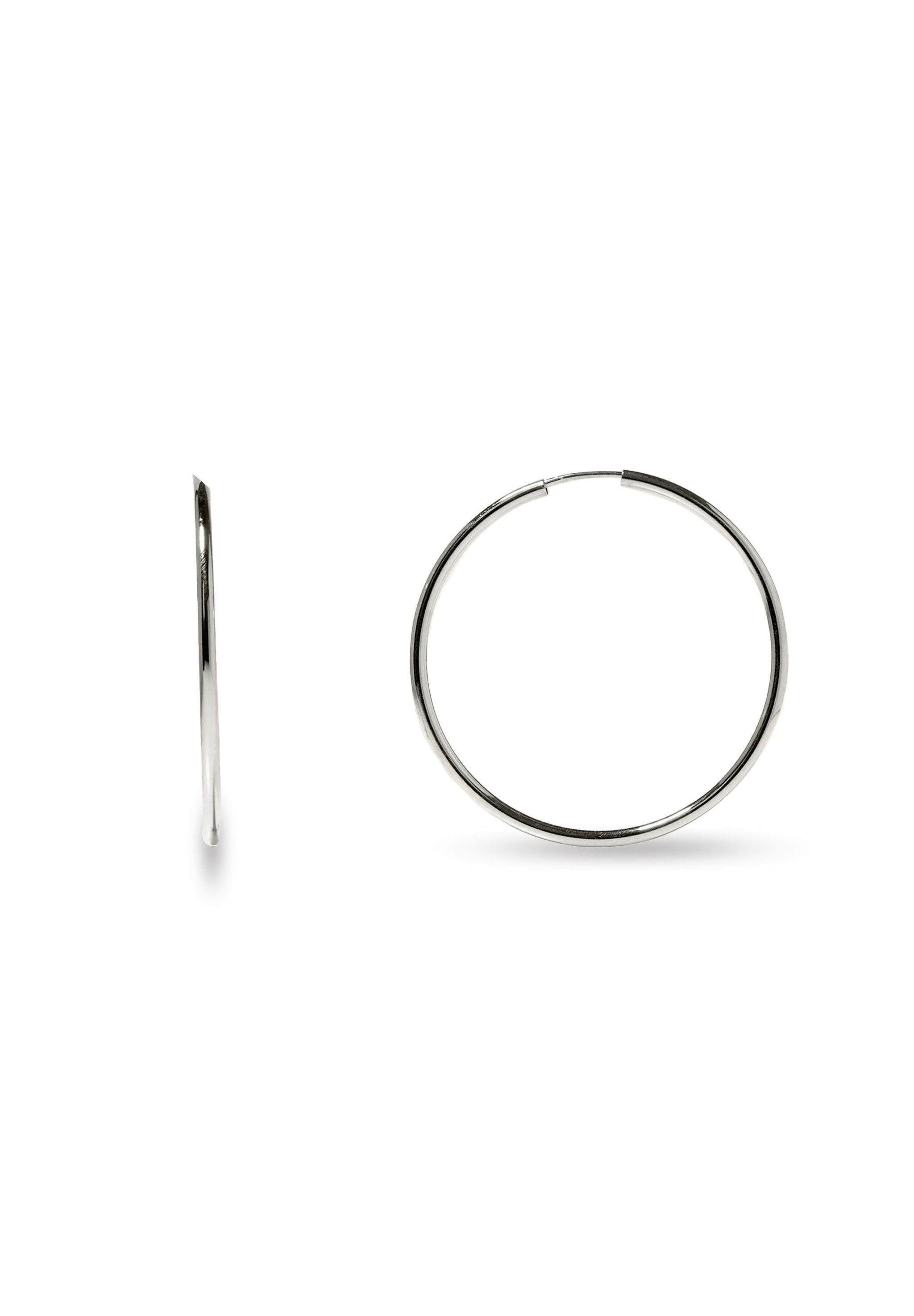 Stilnest Paar Creolen Basic Kreolen 925 Sterling Silber