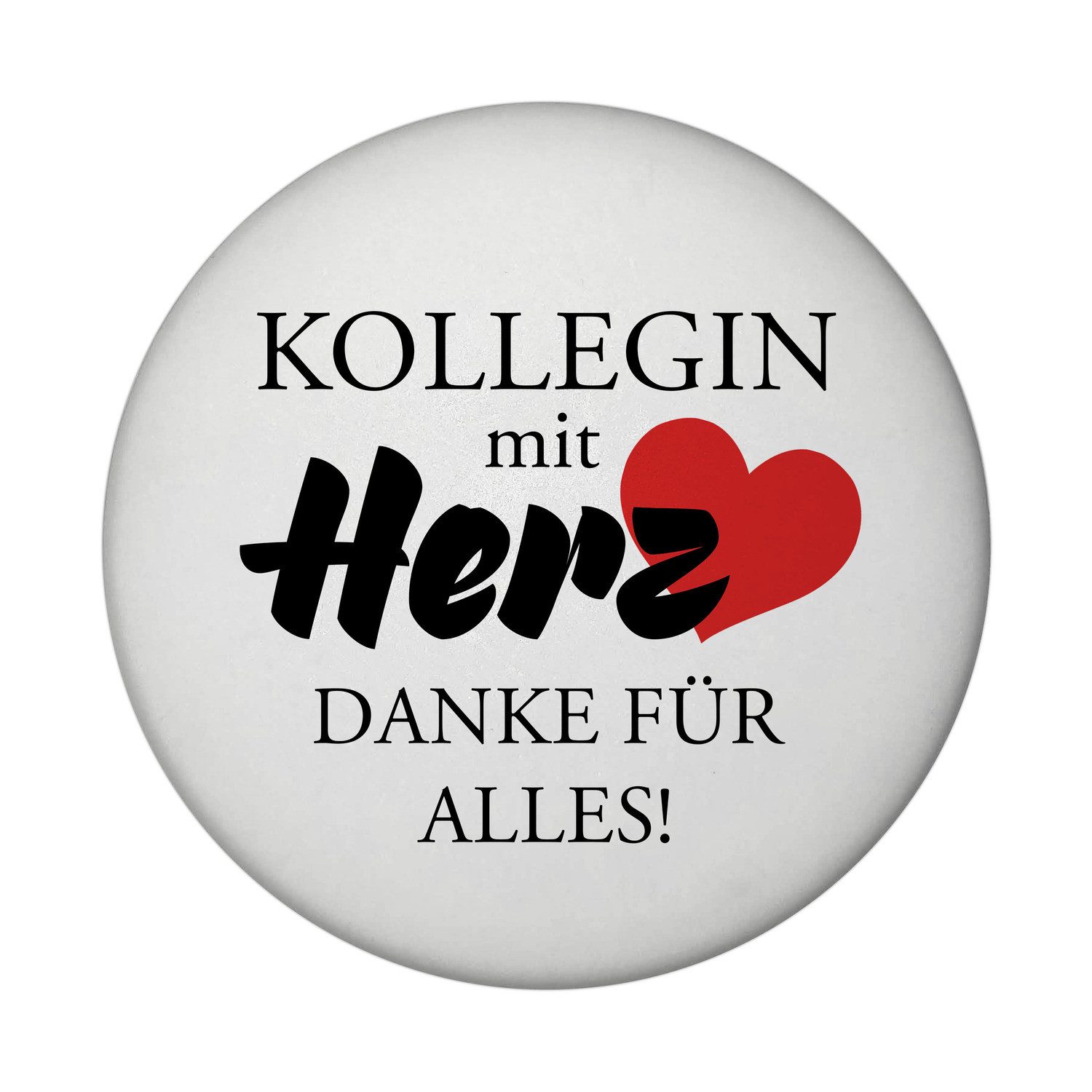 speecheese Kollegin mit Herz Danke für Alles! rund rund