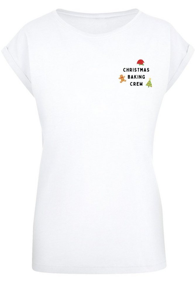 F4NT4STIC T-Shirt Christmas Baking Crew Premium Qualität, Rock-Musik, Band,  Lässiges Basic-Piece für jeden Tag
