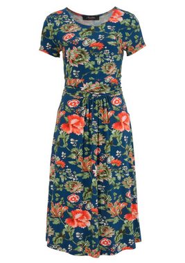 Aniston CASUAL Sommerkleid mit farbenfrohem Blumendruck