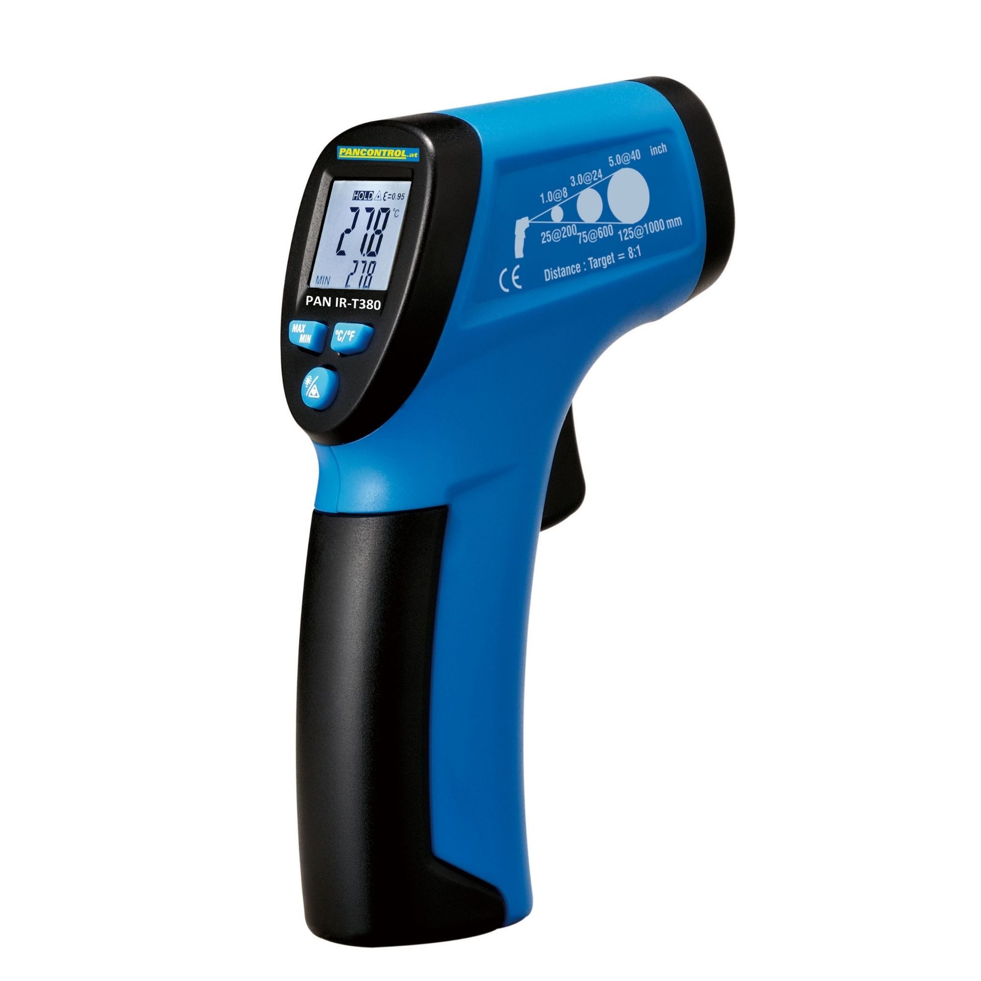 Raumthermometer Infrarot Thermometer -30° bis +380 °C