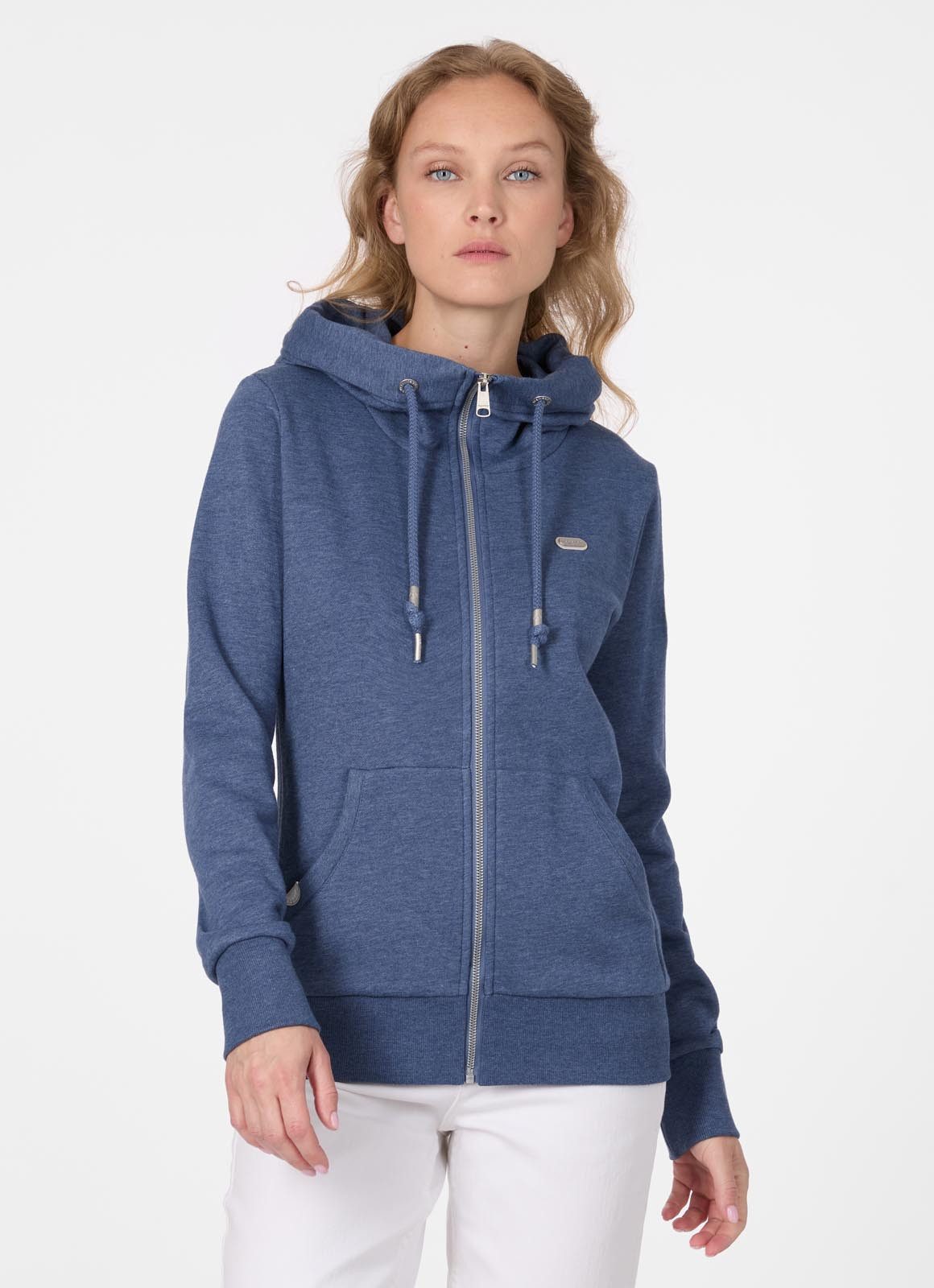 Ragwear Sweatjacke NESKIA ZIP A Bestseller aus elastischer Baumwollmischung, innen unbrushed