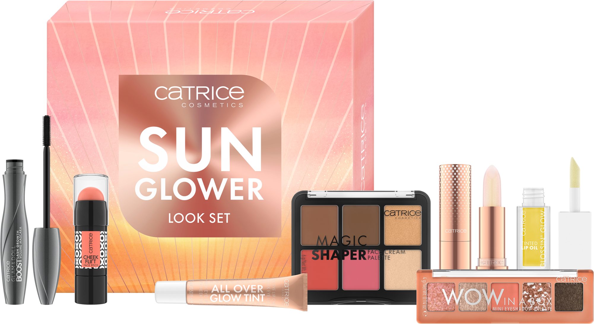 Augen-Make-Up-Set SUNGLOWER LOOK SET