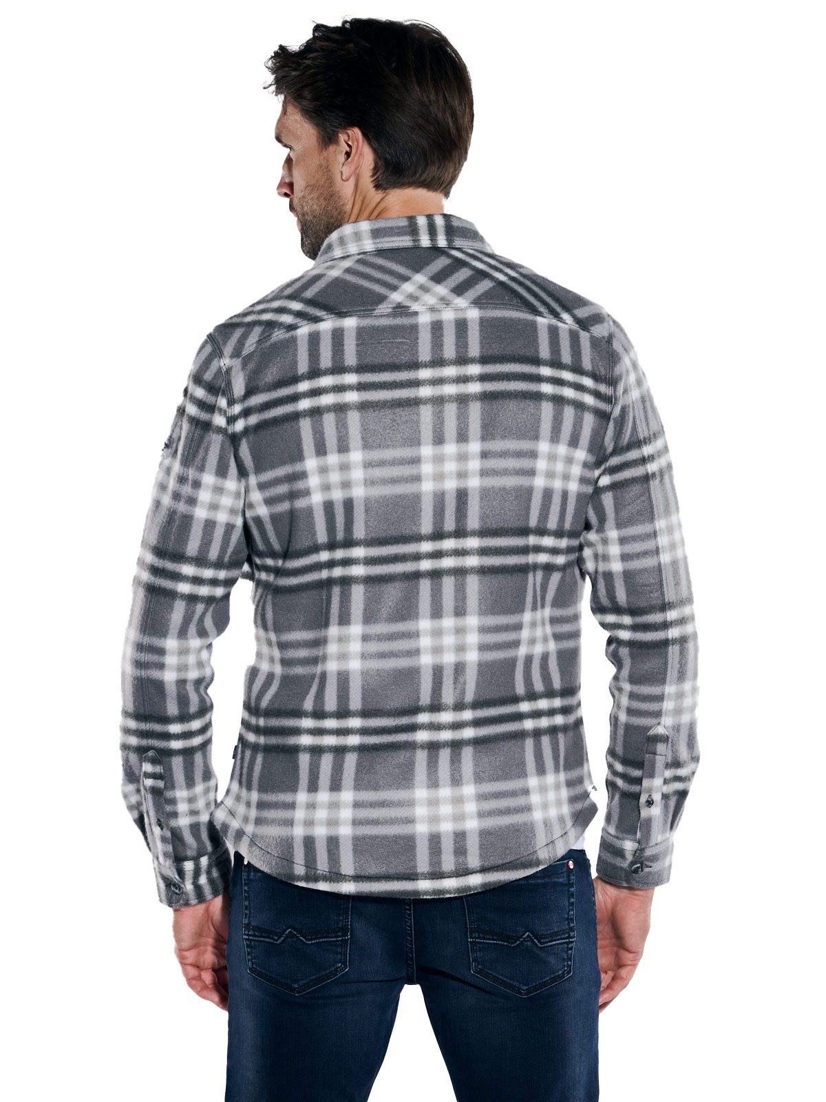 Engbers Langarmhemd engbers Herren Flauschiges Overshirt günstig online kaufen