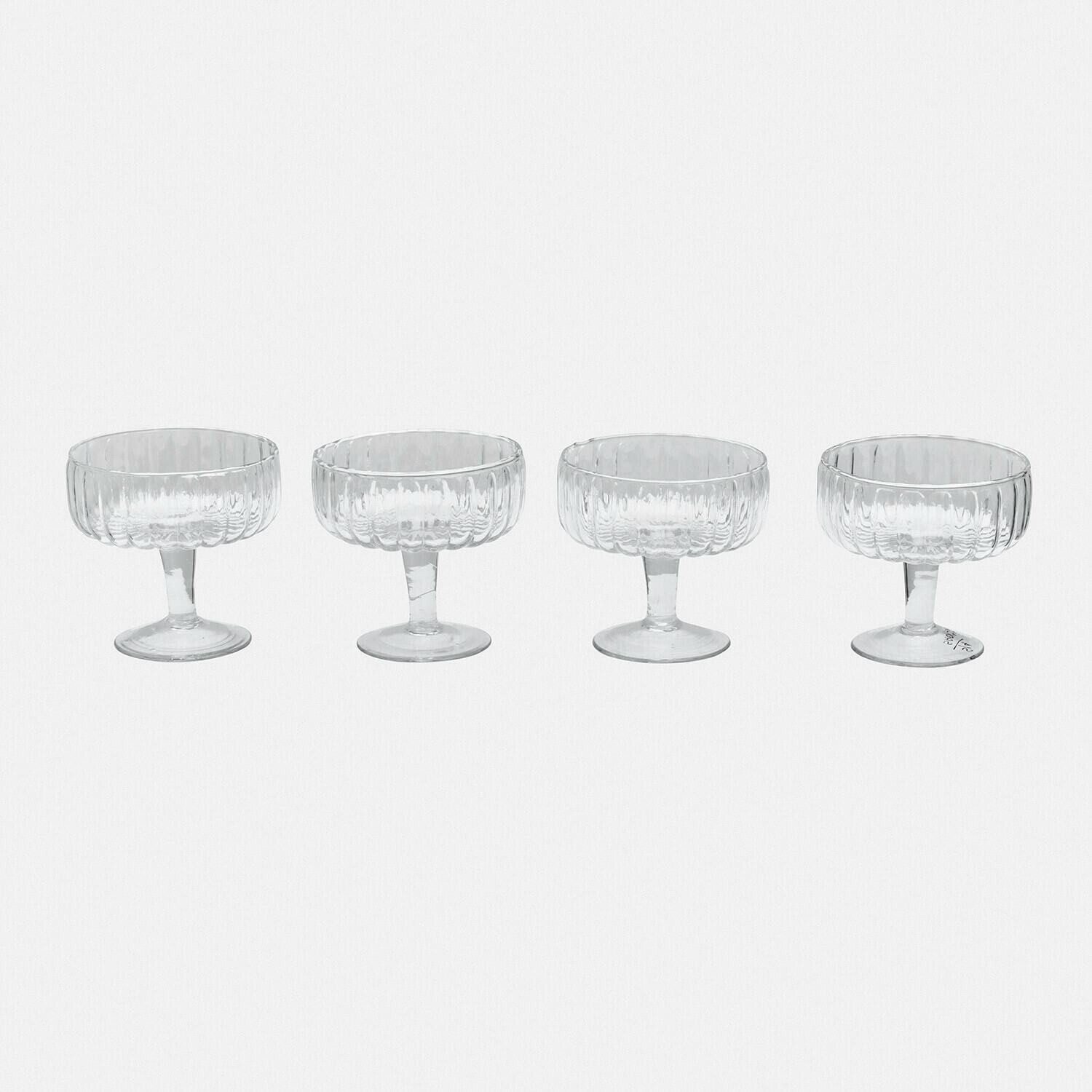 Mirabeau Glas Glas 4er Set Solerón klar, Glas