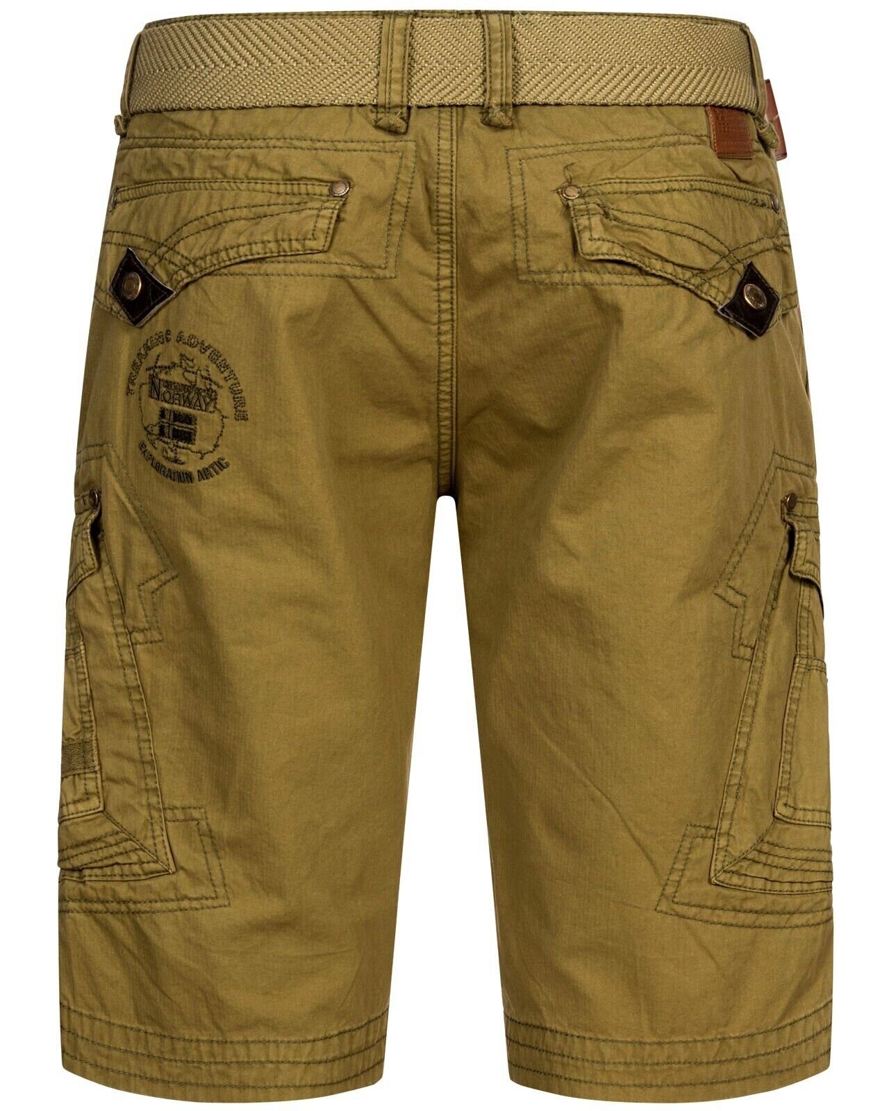Geographical Norway Shorts Cargo Shorts kurze Hose knielang Short Bermuda Sommer Urlaub Freizeit