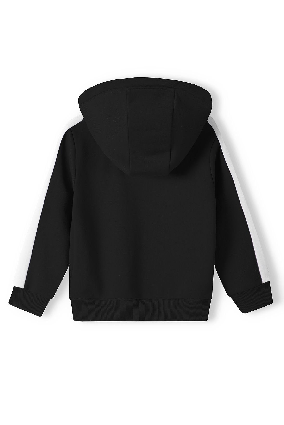 Hoodie mit Schwarz Kapuzensweatshirt MINOTI Zipper (12m-14y)