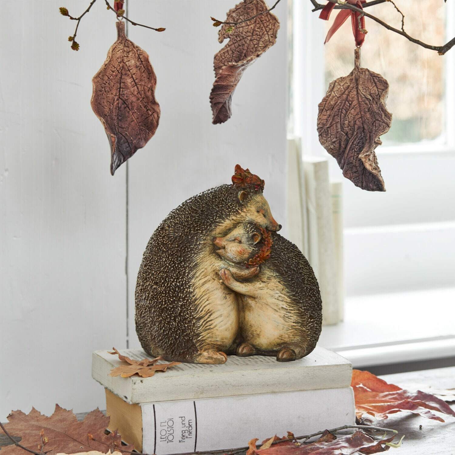 Mirabeau Dekofigur Deko-Igel Adrienne braun