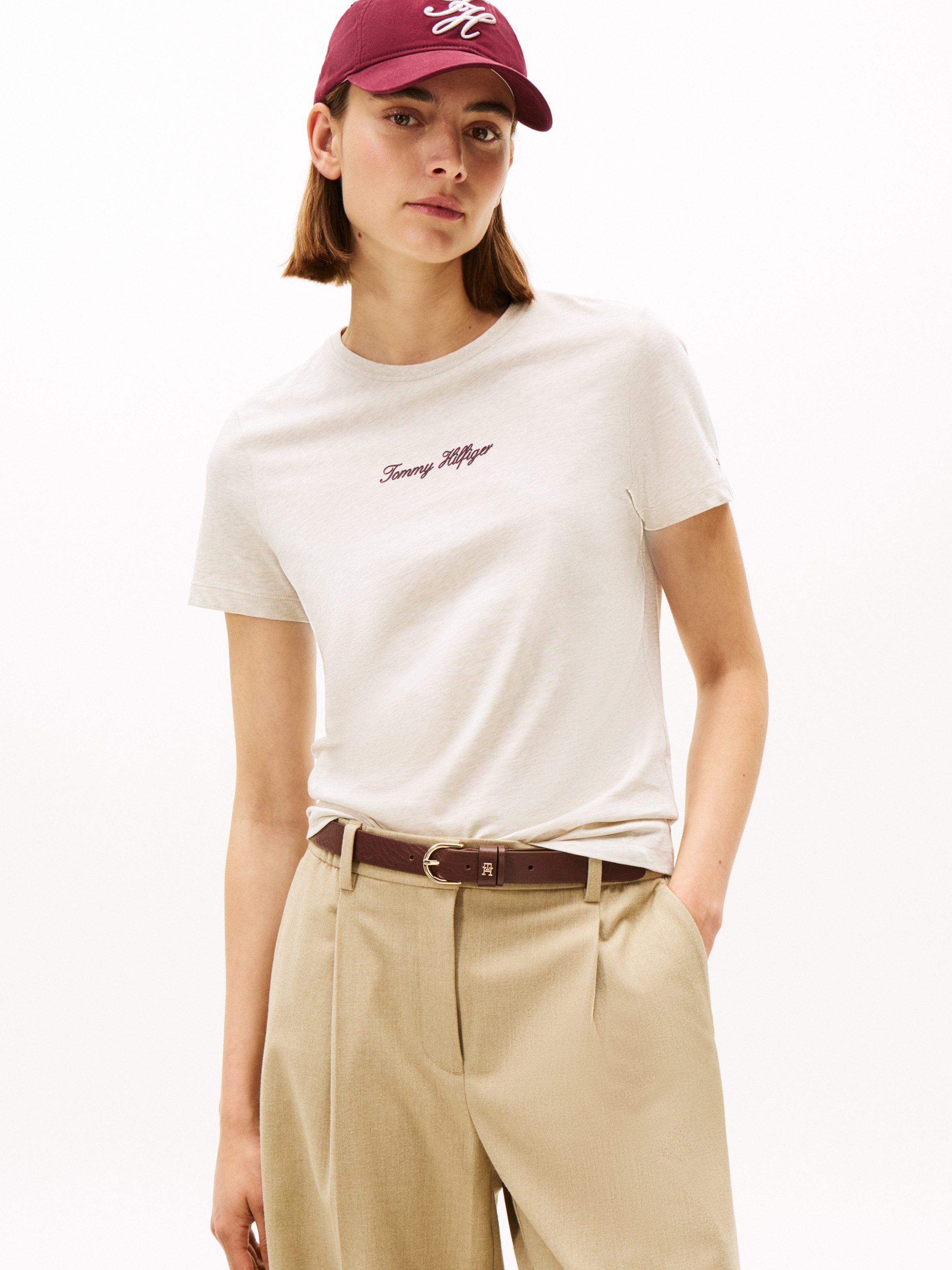 Tommy Hilfiger Kurzarmshirt CLASSIC SCRIPT REG günstig online kaufen